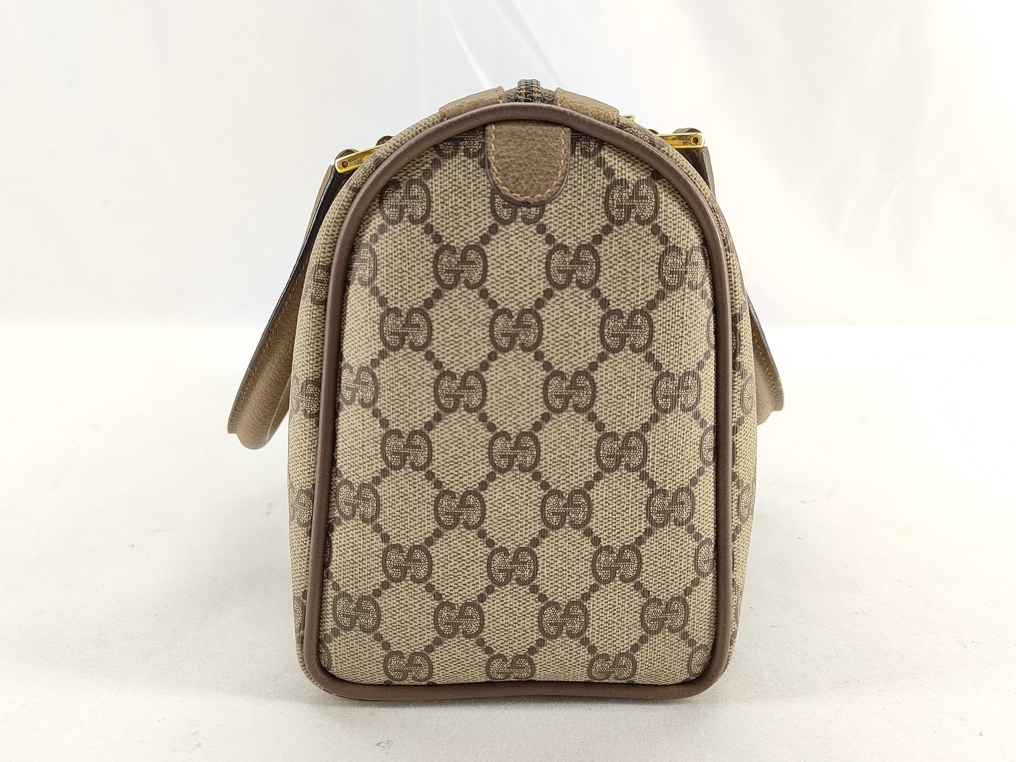 GG Supreme Sherry Mini Boston Bag 116.02.006 Beige — view 7