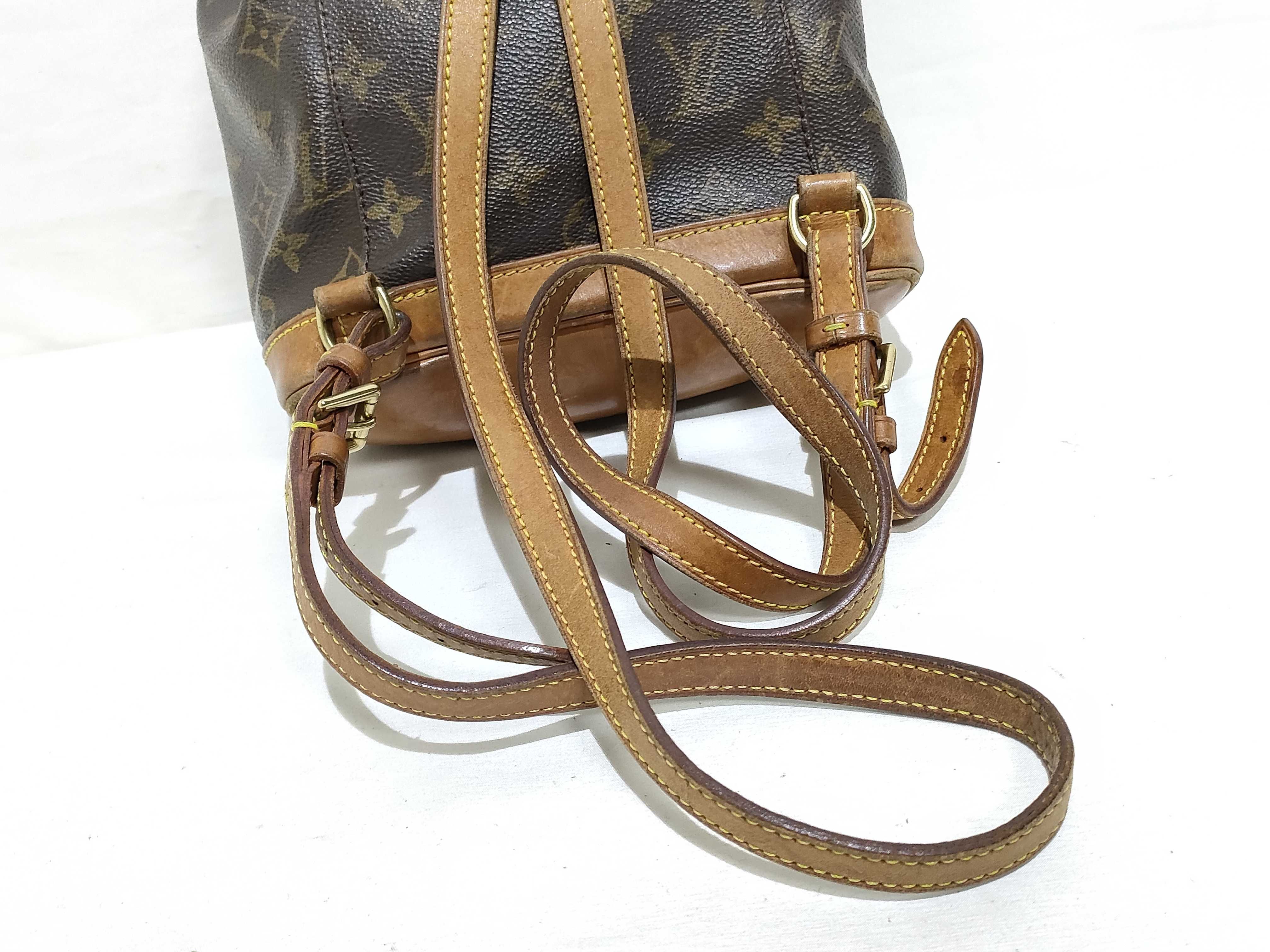 Monogram Louis Vuitton M51137 Monogram Mini Montsouris SP0010 Backpack — view 3