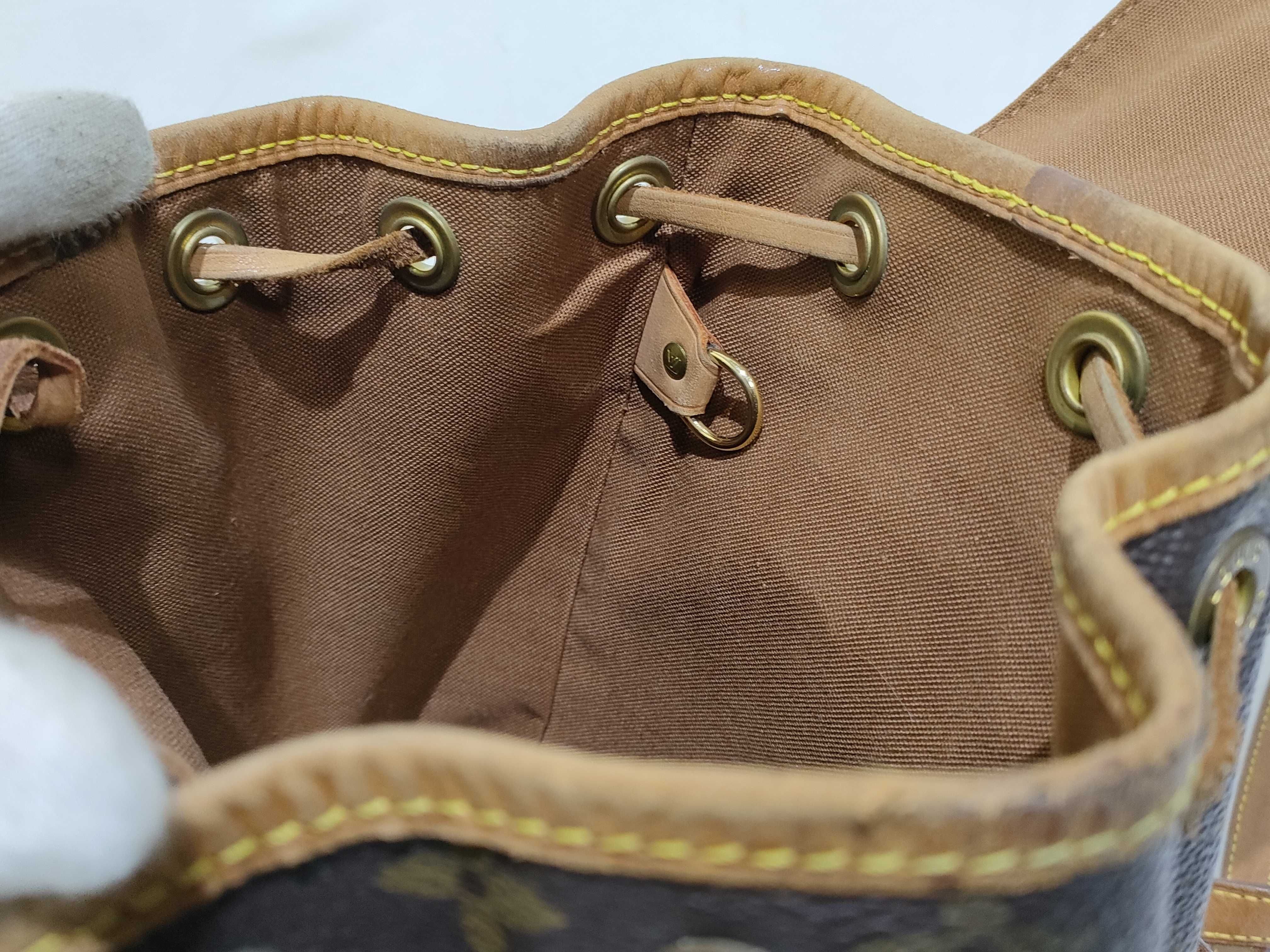 Monogram Louis Vuitton M51137 Monogram Mini Montsouris SP0010 Backpack — view 10