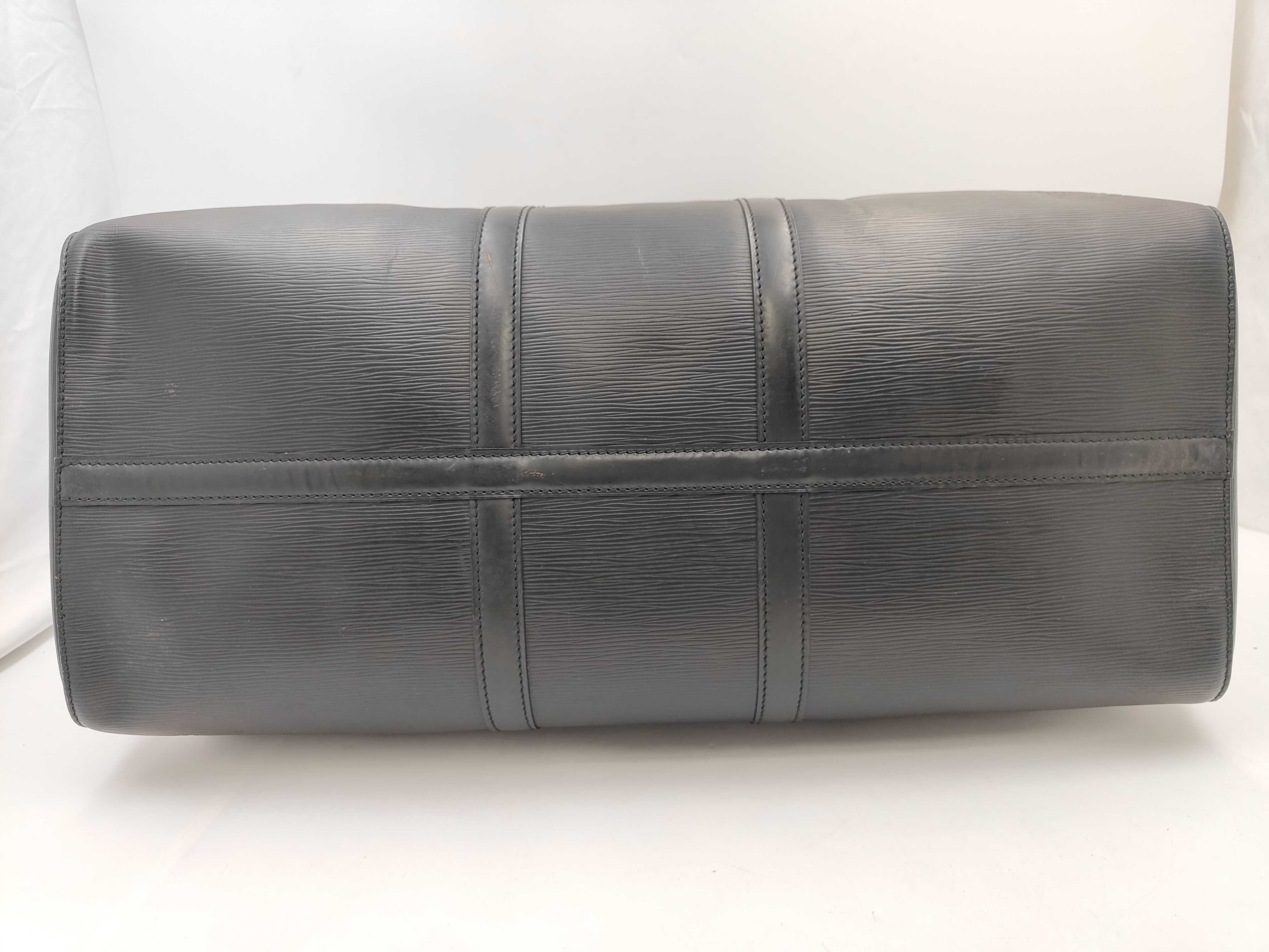 Epi Keepall 60 M42942 VI1910 Black Noir Boston Bag — view 7
