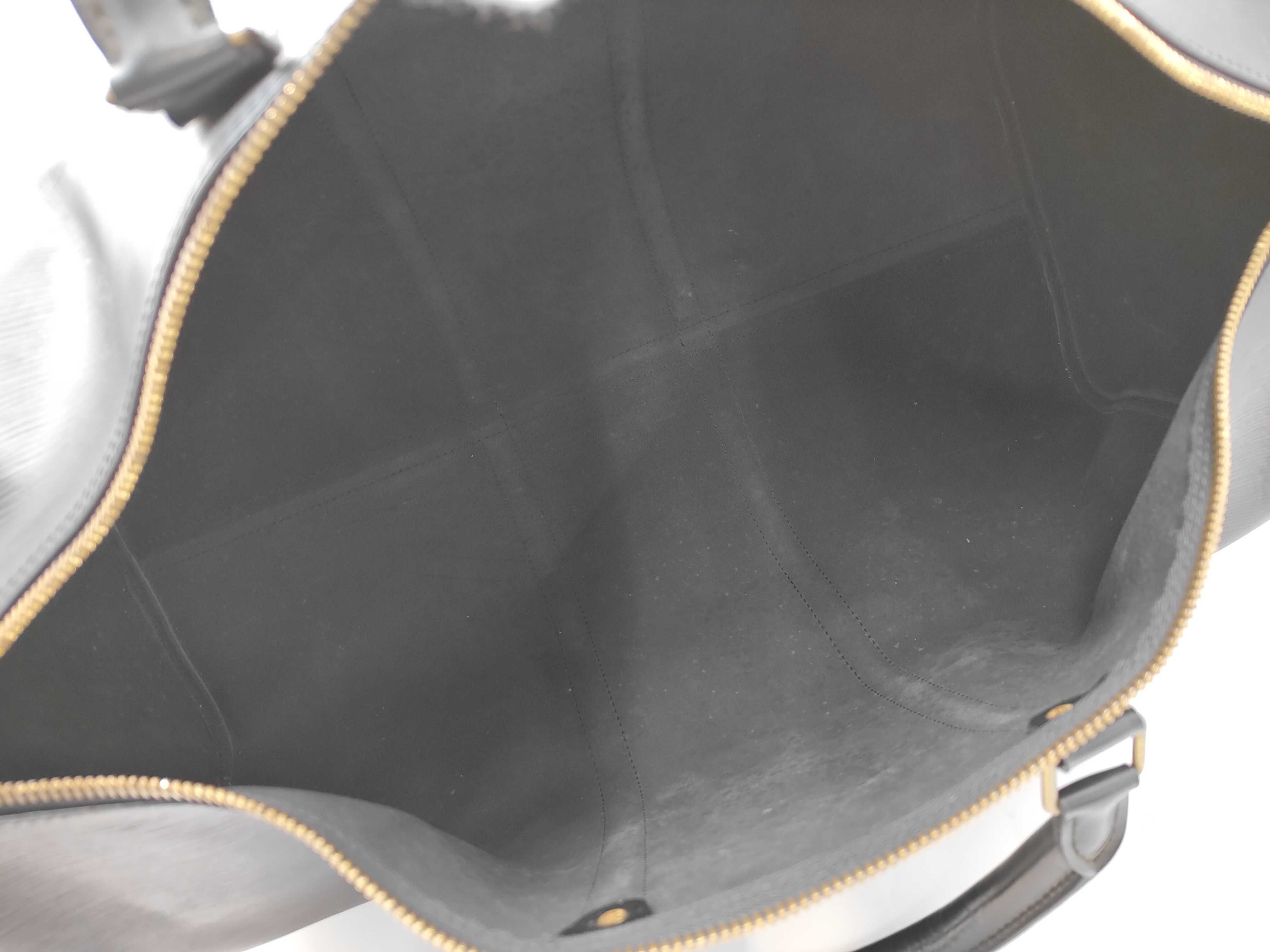 Epi Keepall 60 M42942 VI1910 Black Noir Boston Bag — view 9