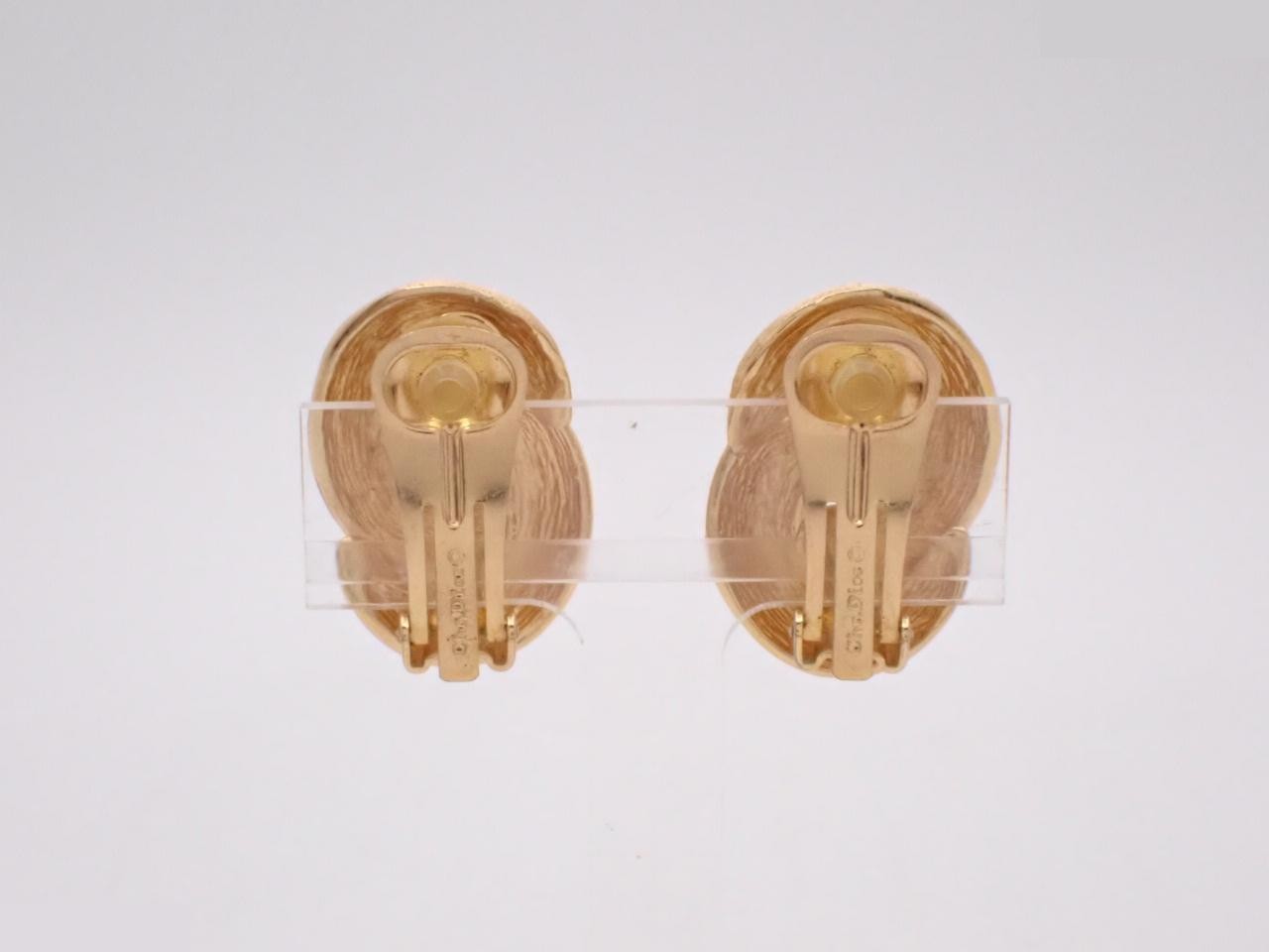 Twisted Gold Earrings — view 2