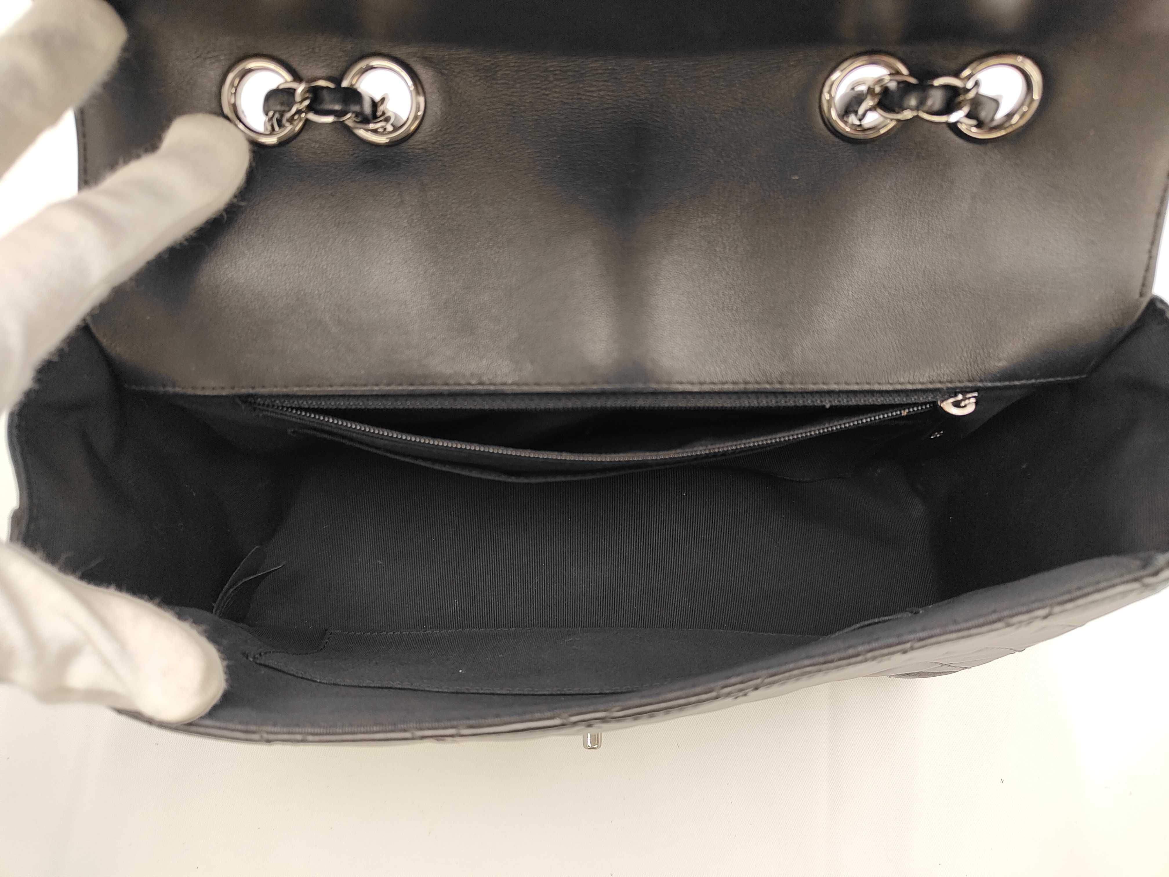 Coco Mark Chain Shoulder Bag, Calfskin, Black, SS Shoulder Bag — view 8