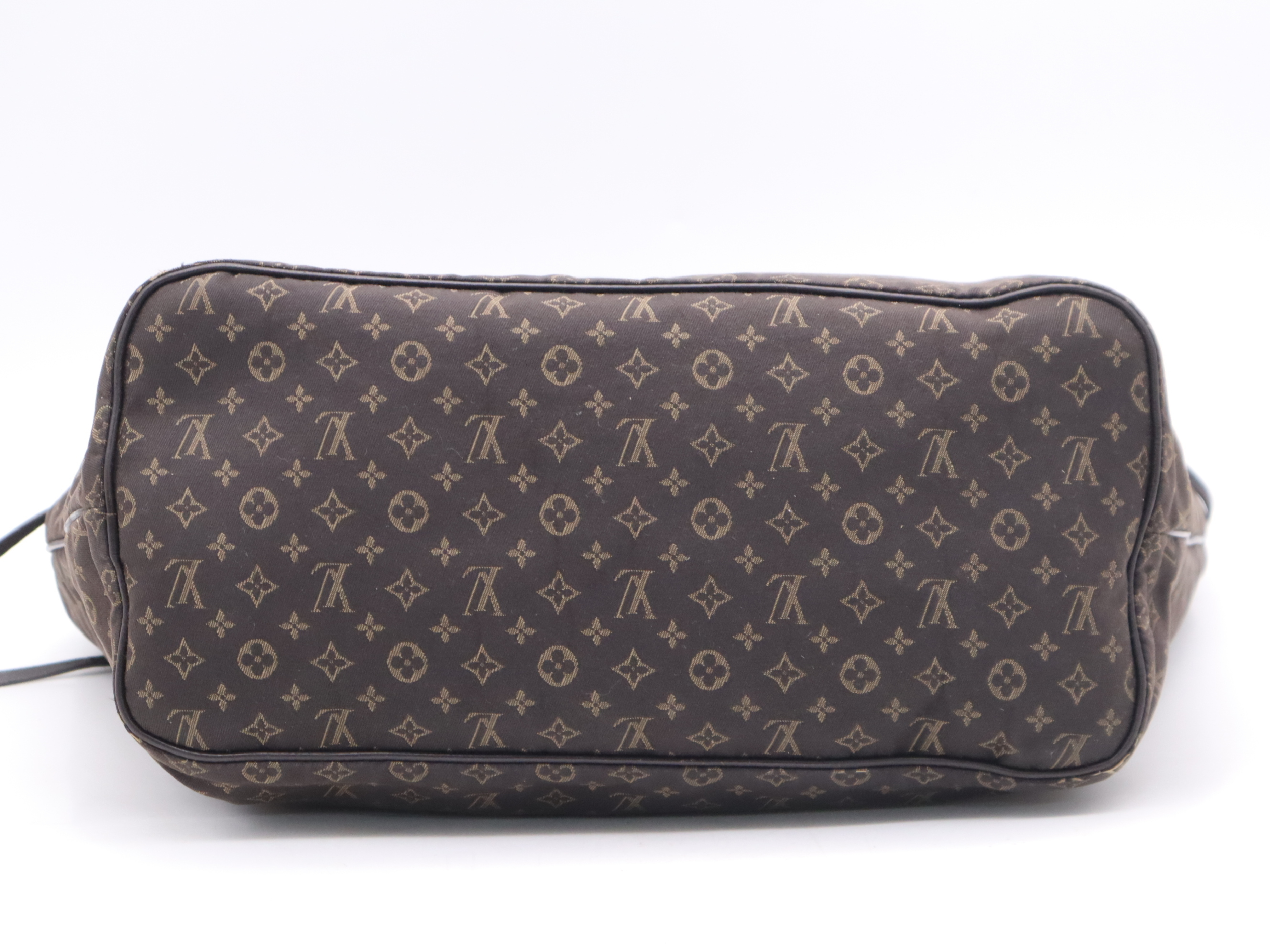 M40513 Idylle Neverfull MM Fusain Tote Bag — view 4