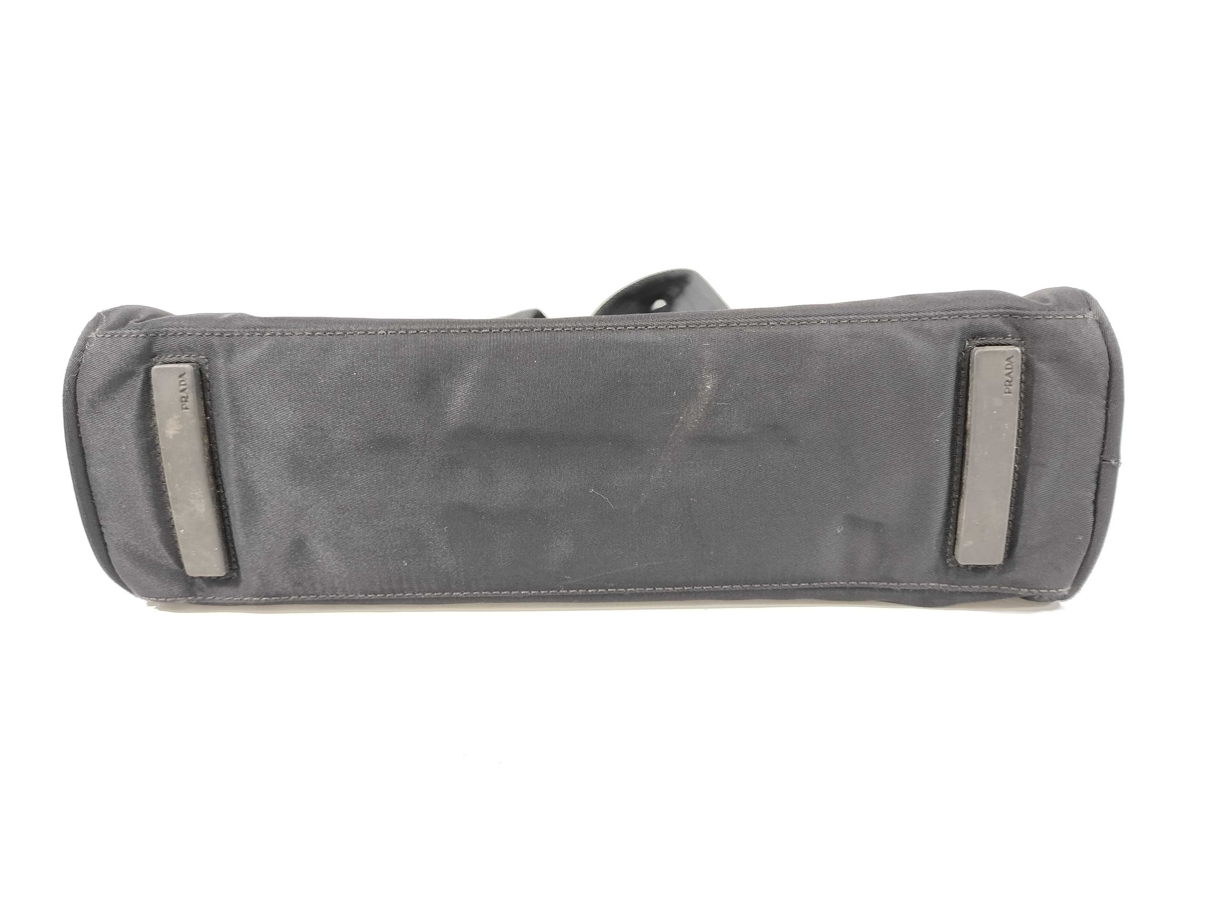 Nylon Mini Boston Handbag — view 8