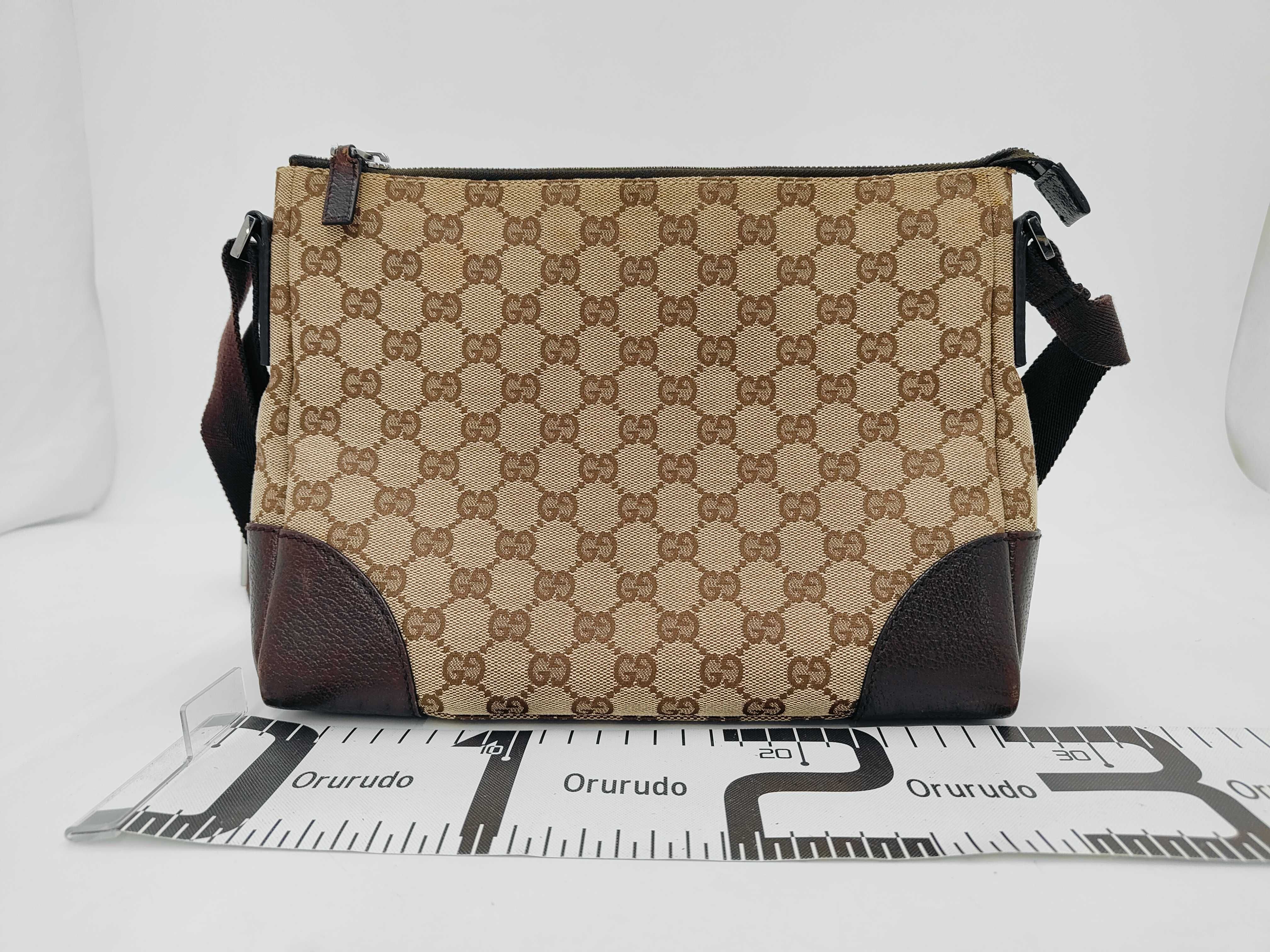 shoulder bag 114273-001998 GG canvas — view 2