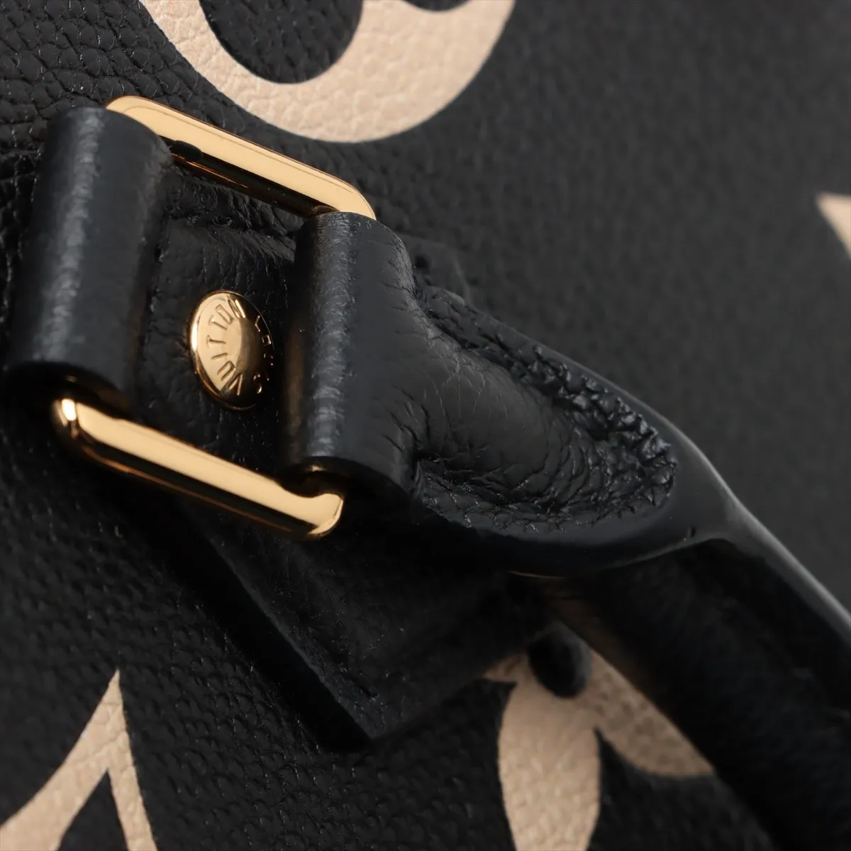 Bicolor Monogram Empreinte Speedy Bandoulière 25 M58947 Black (RFID detected) — view 12