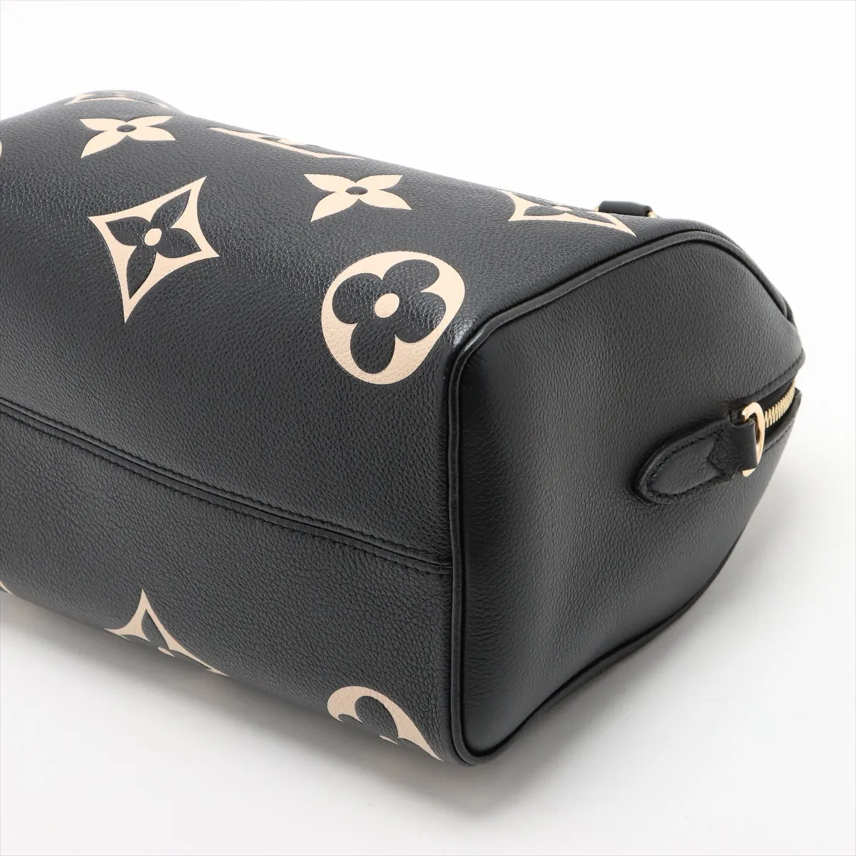 Bicolor Monogram Empreinte Speedy Bandoulière 25 M58947 Black (RFID detected) — view 3