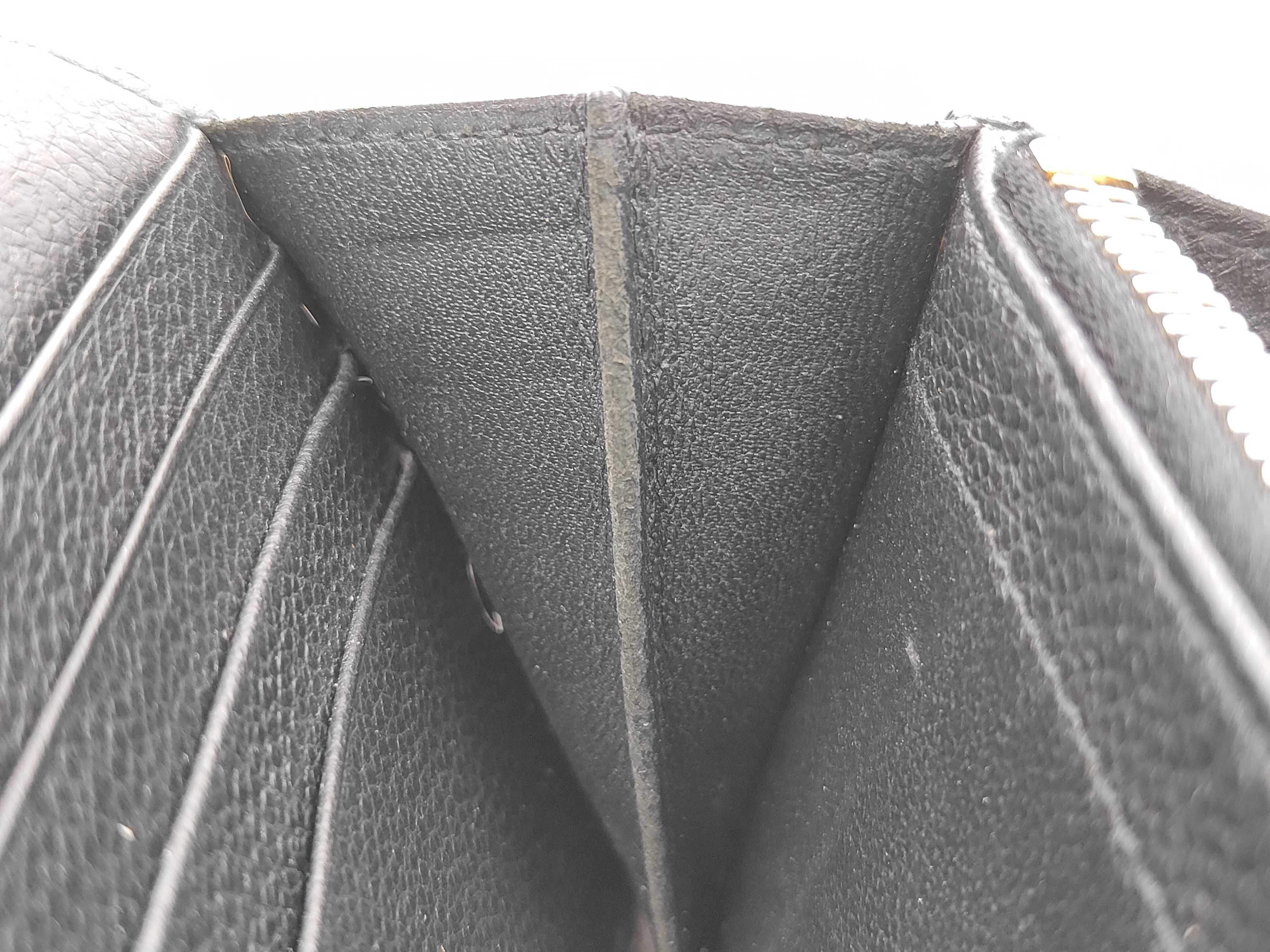 line leather large flap wallet, long wallet, with box, 414567 — view 12