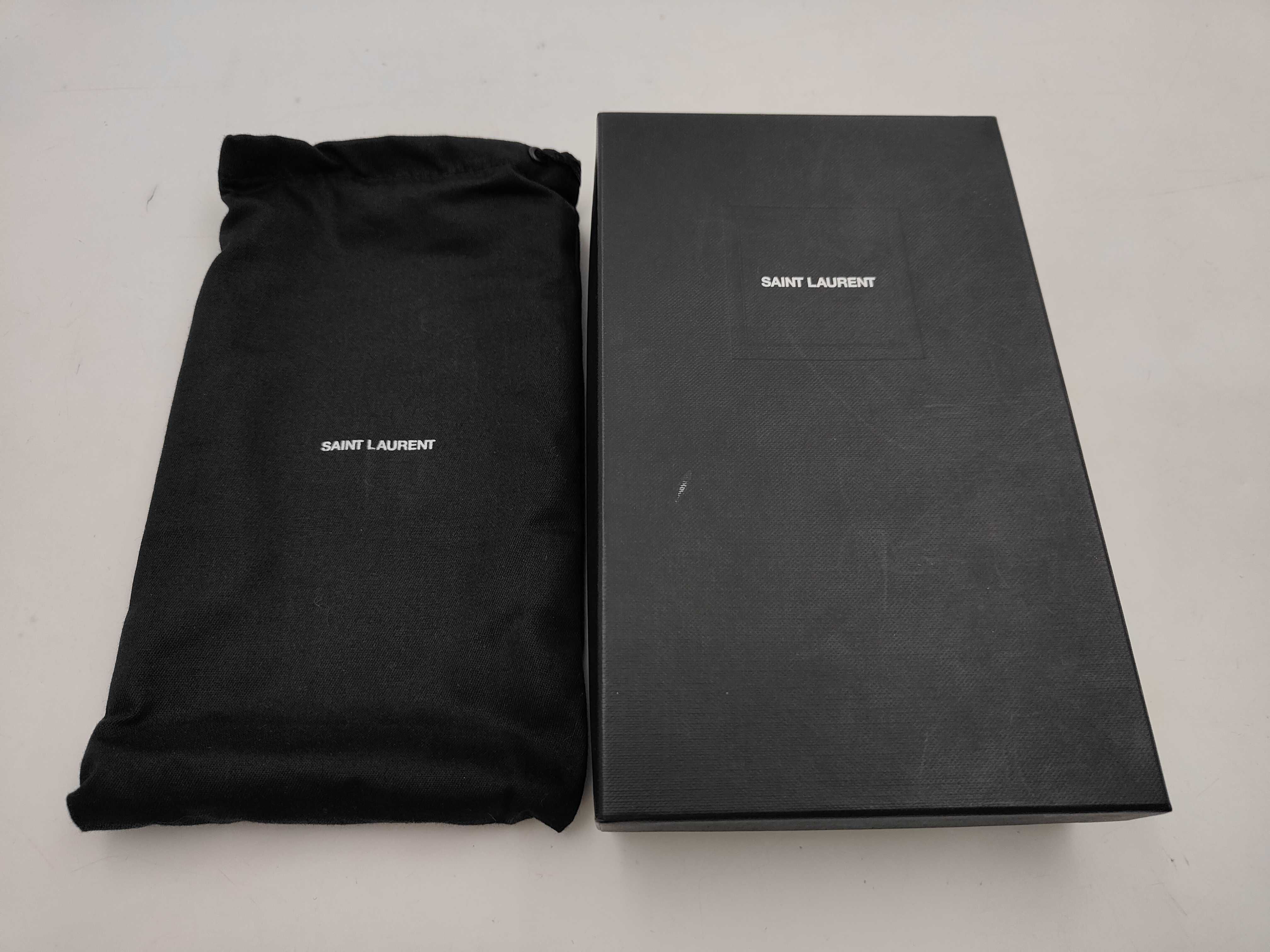 line leather large flap wallet, long wallet, with box, 414567 — view 15