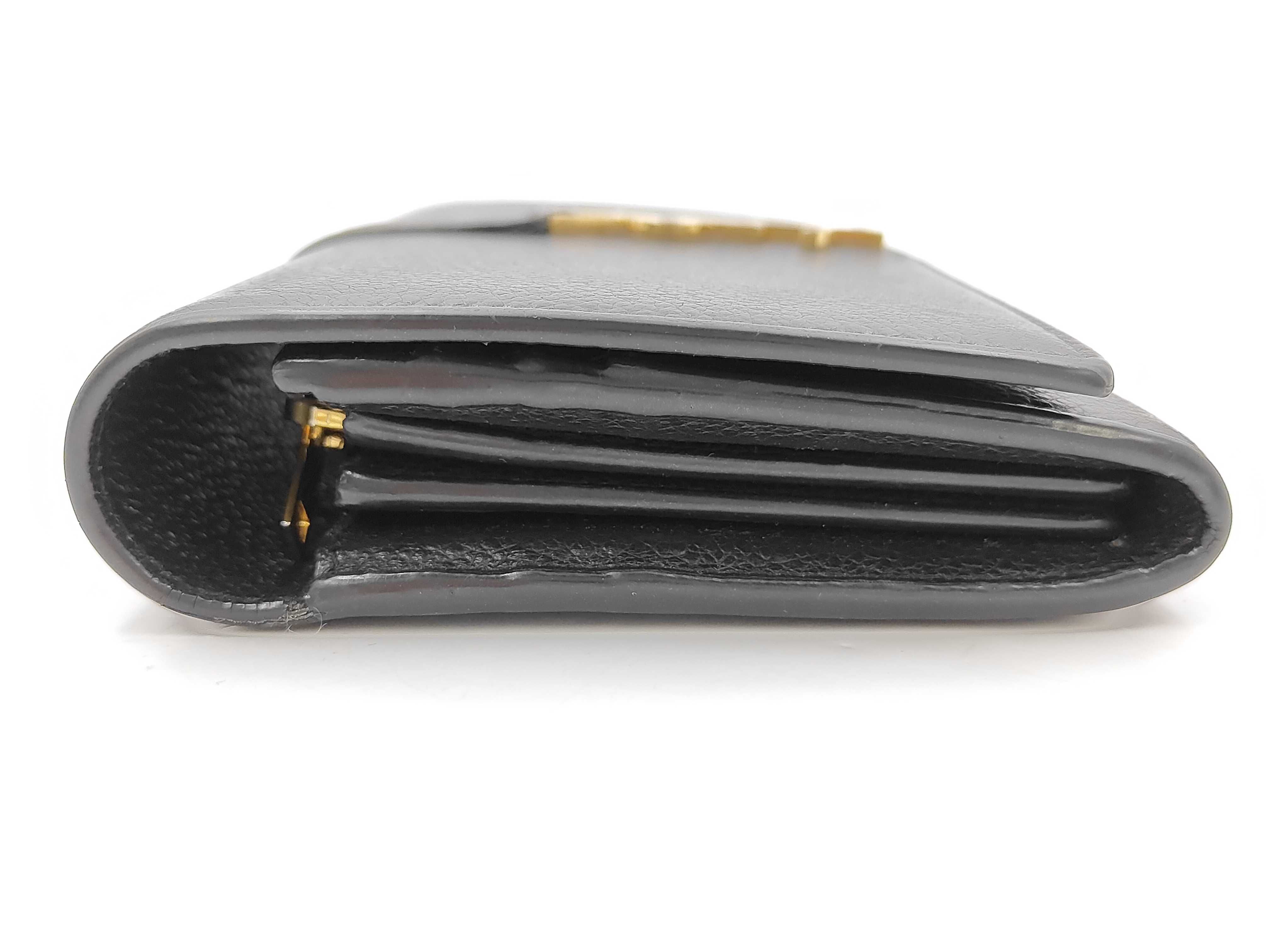 line leather large flap wallet, long wallet, with box, 414567 — view 6