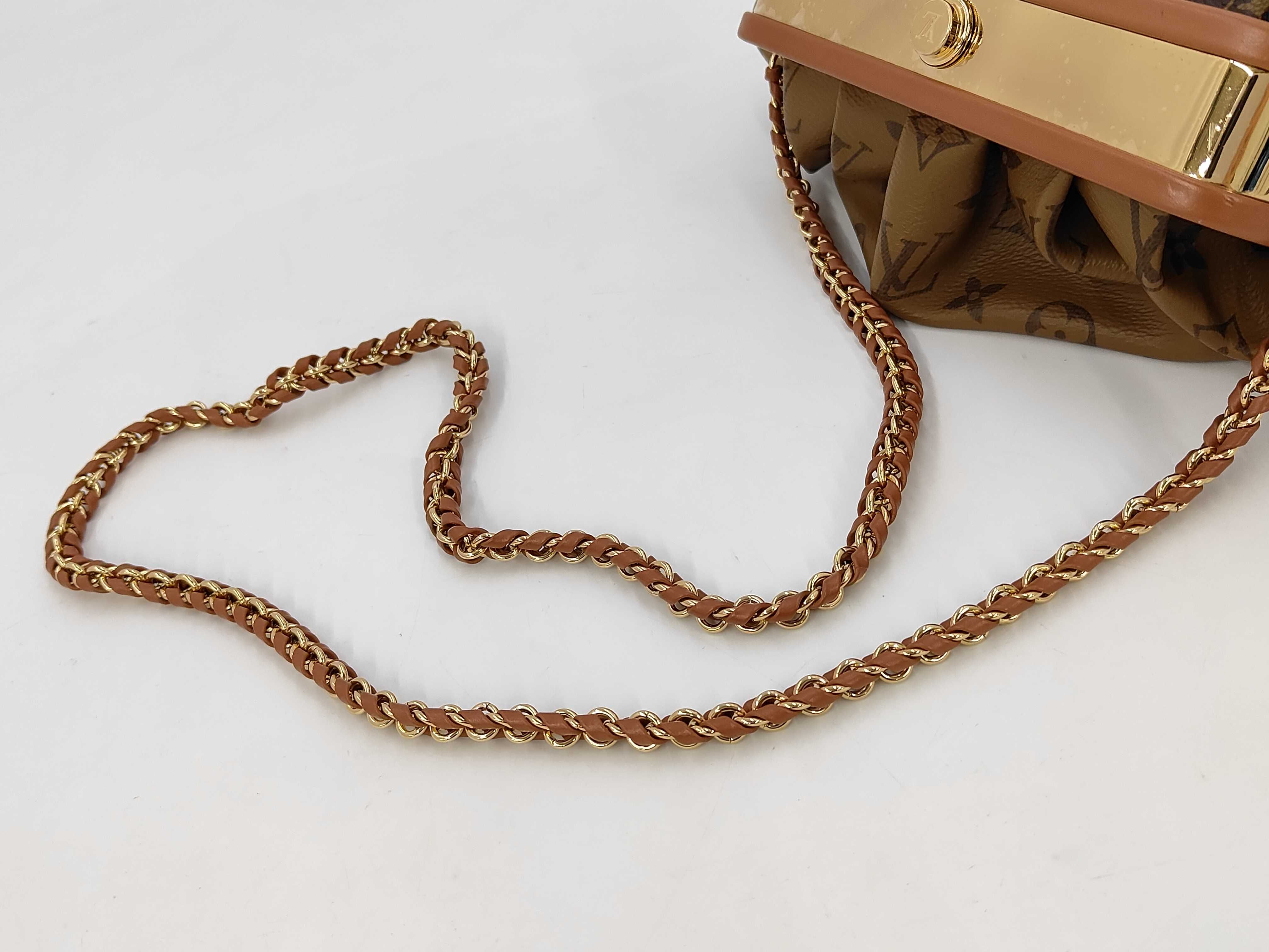 Monogram Chain Shoulder Bag — view 3