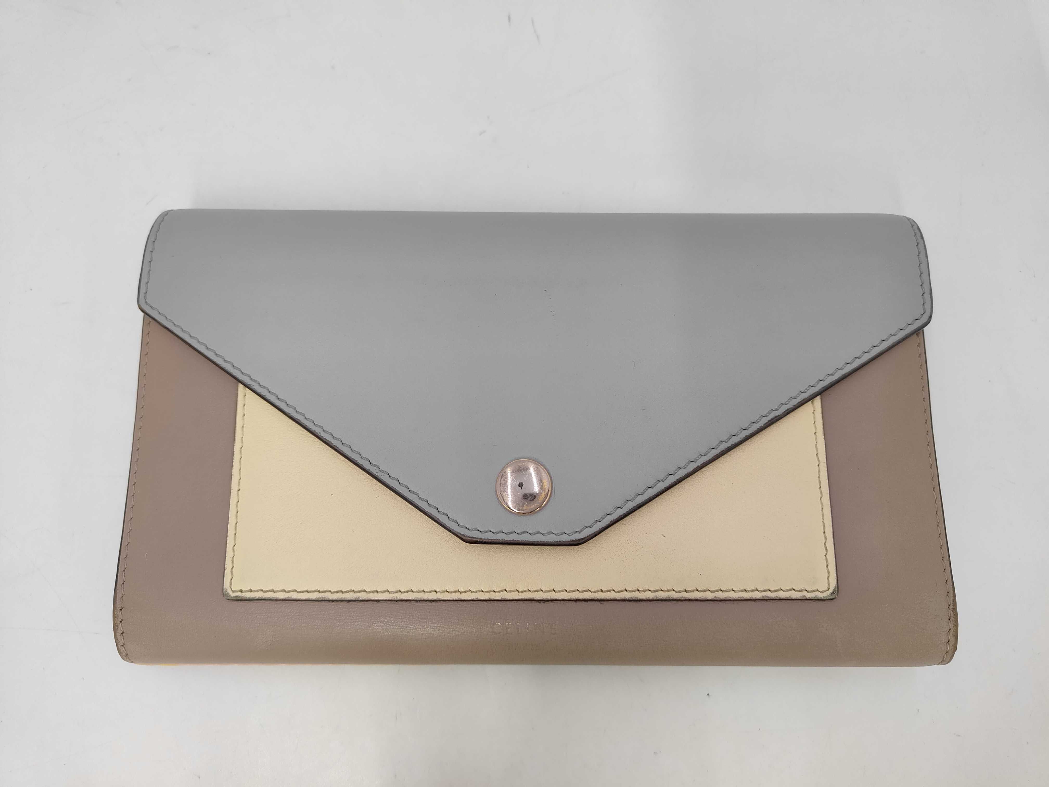 Wallet (Gray/Blue/Beige)