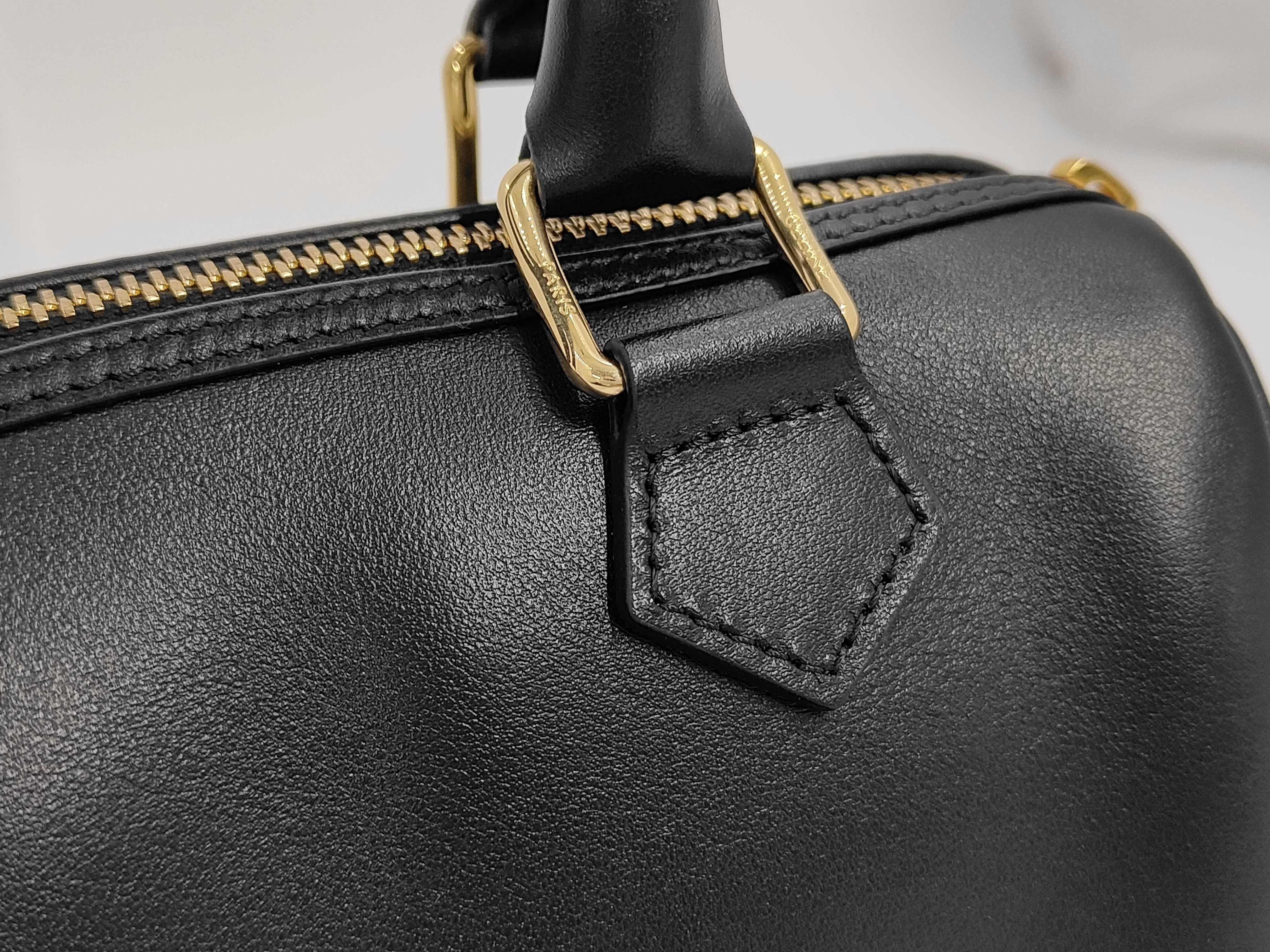 Small Boston Bag / Smooth Calfskin Handbag — view 3