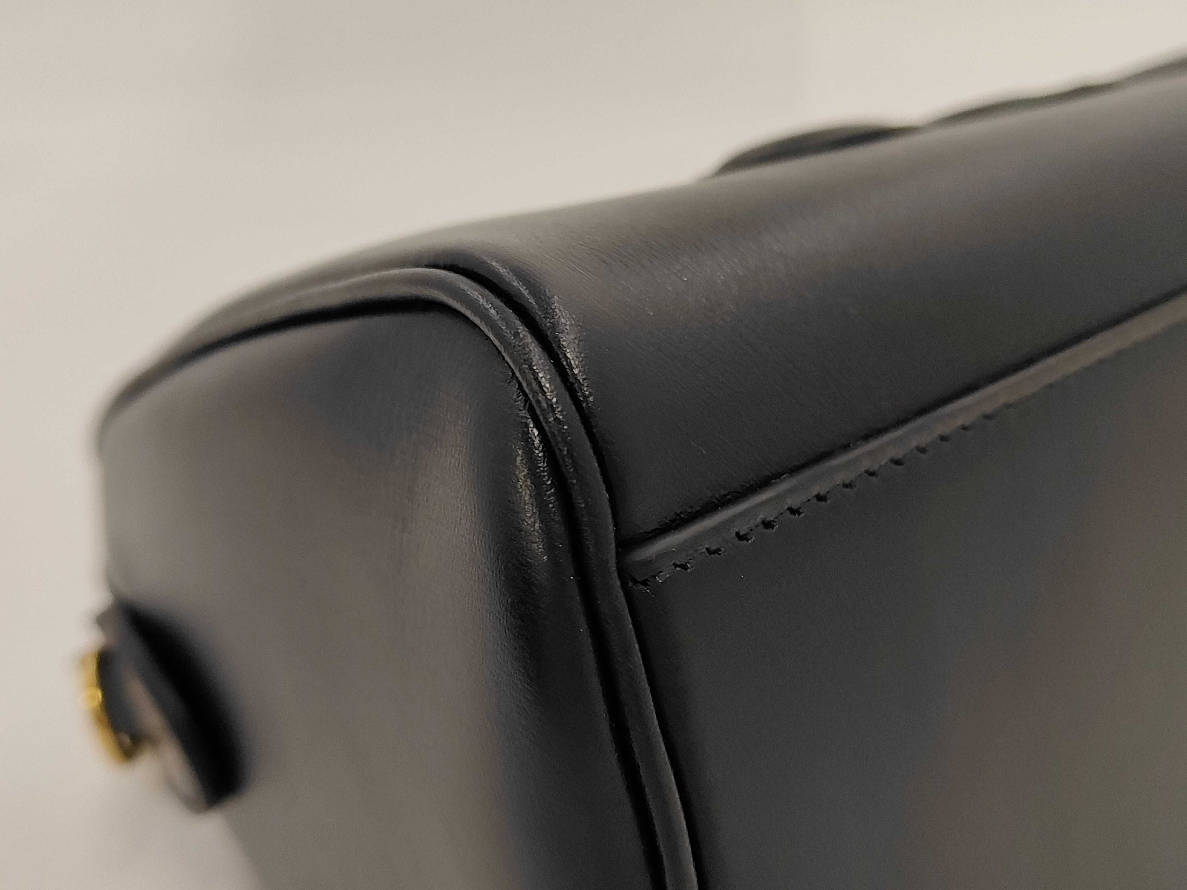 Small Boston Bag / Smooth Calfskin Handbag — view 7