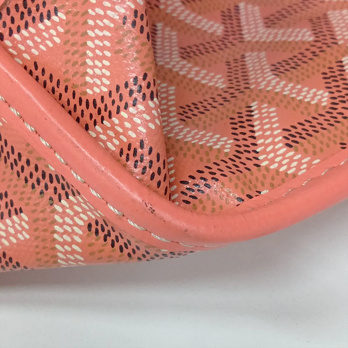 Ange Mini PVC x Leather Handbag Pink — view 12