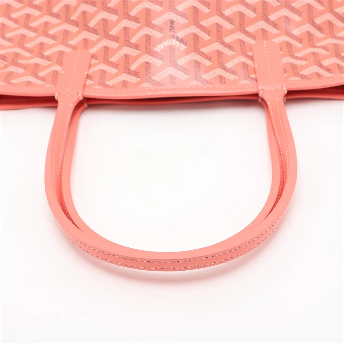 Ange Mini PVC x Leather Handbag Pink — view 5