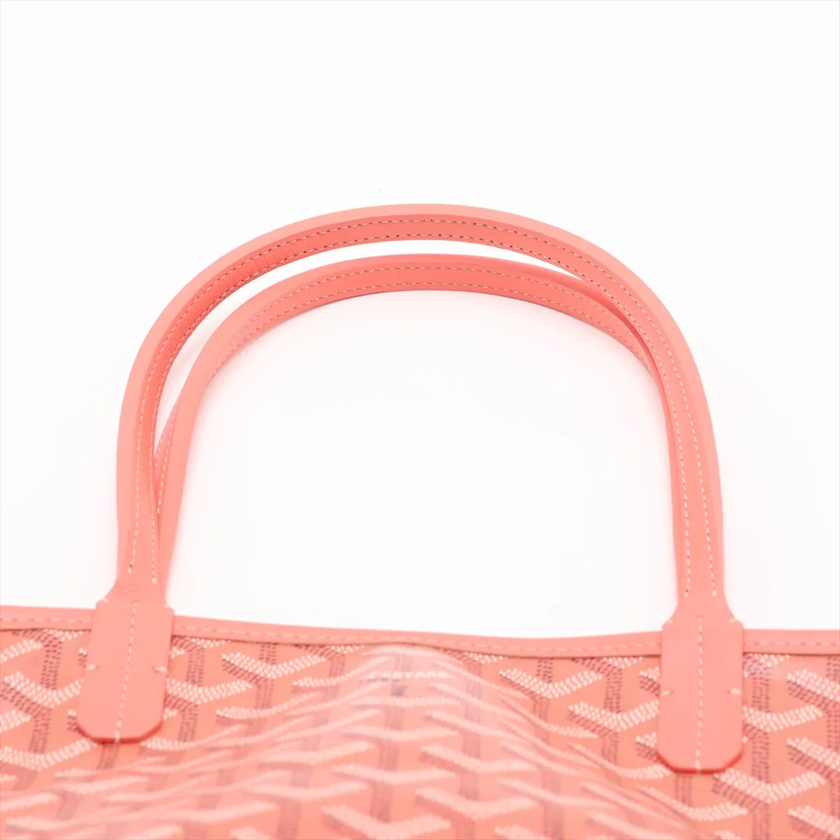Ange Mini PVC x Leather Handbag Pink — view 6