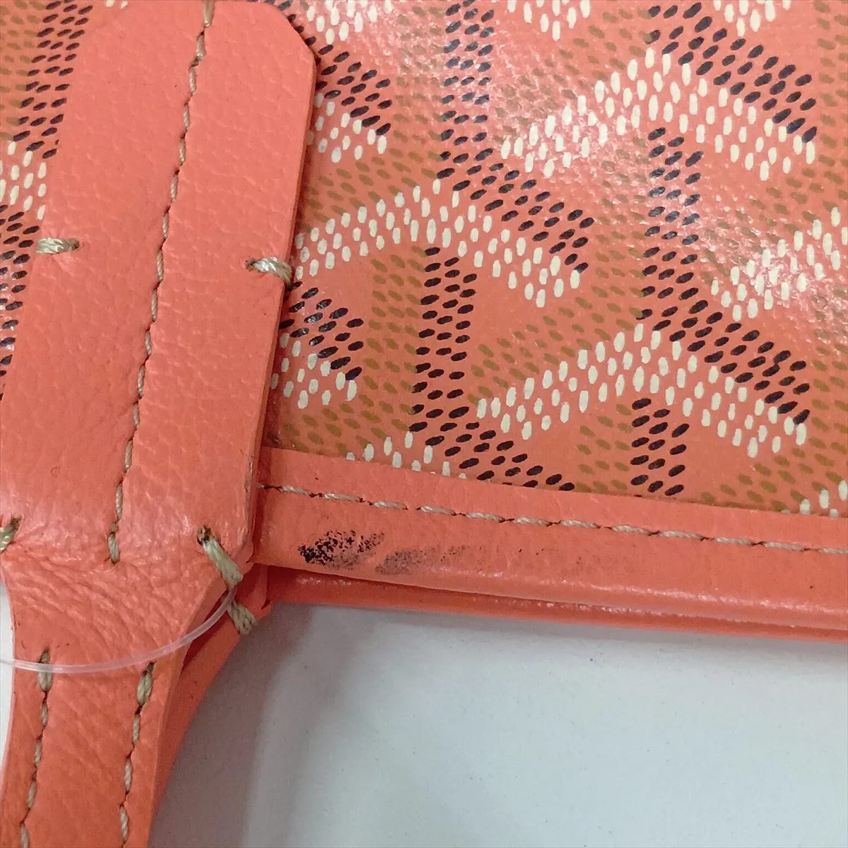 Ange Mini PVC x Leather Handbag Pink — view 9