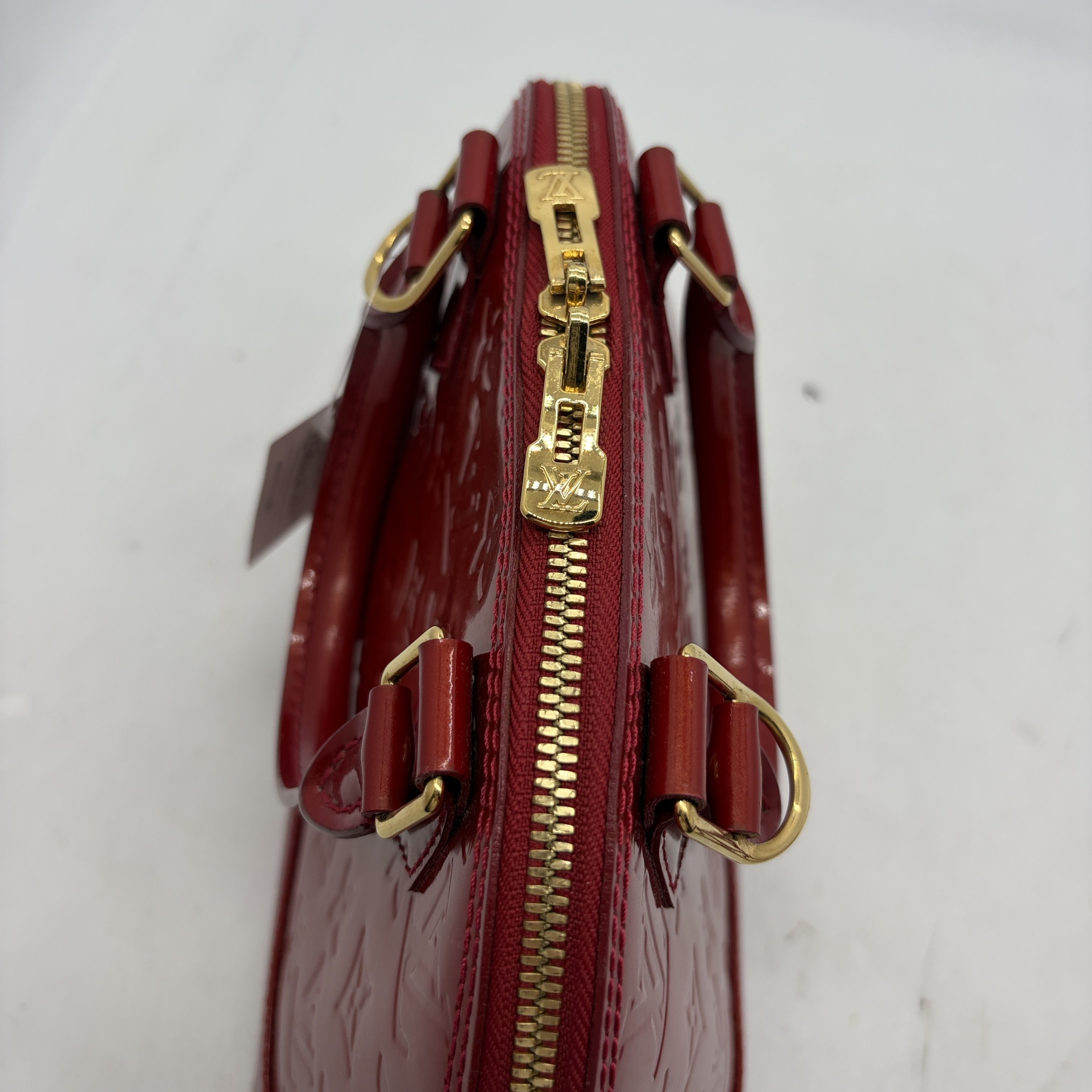 Monogram Vernis Alma BB 2-Way Shoulder Bag — view 11