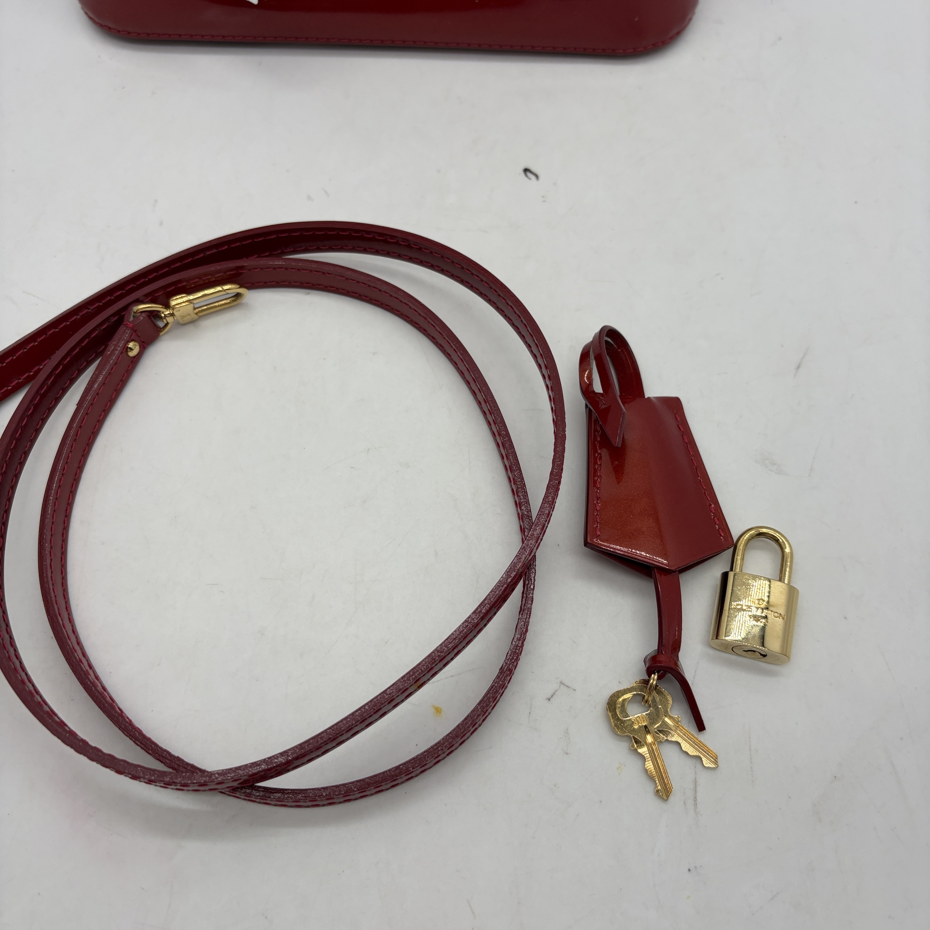 Monogram Vernis Alma BB 2-Way Shoulder Bag — view 12