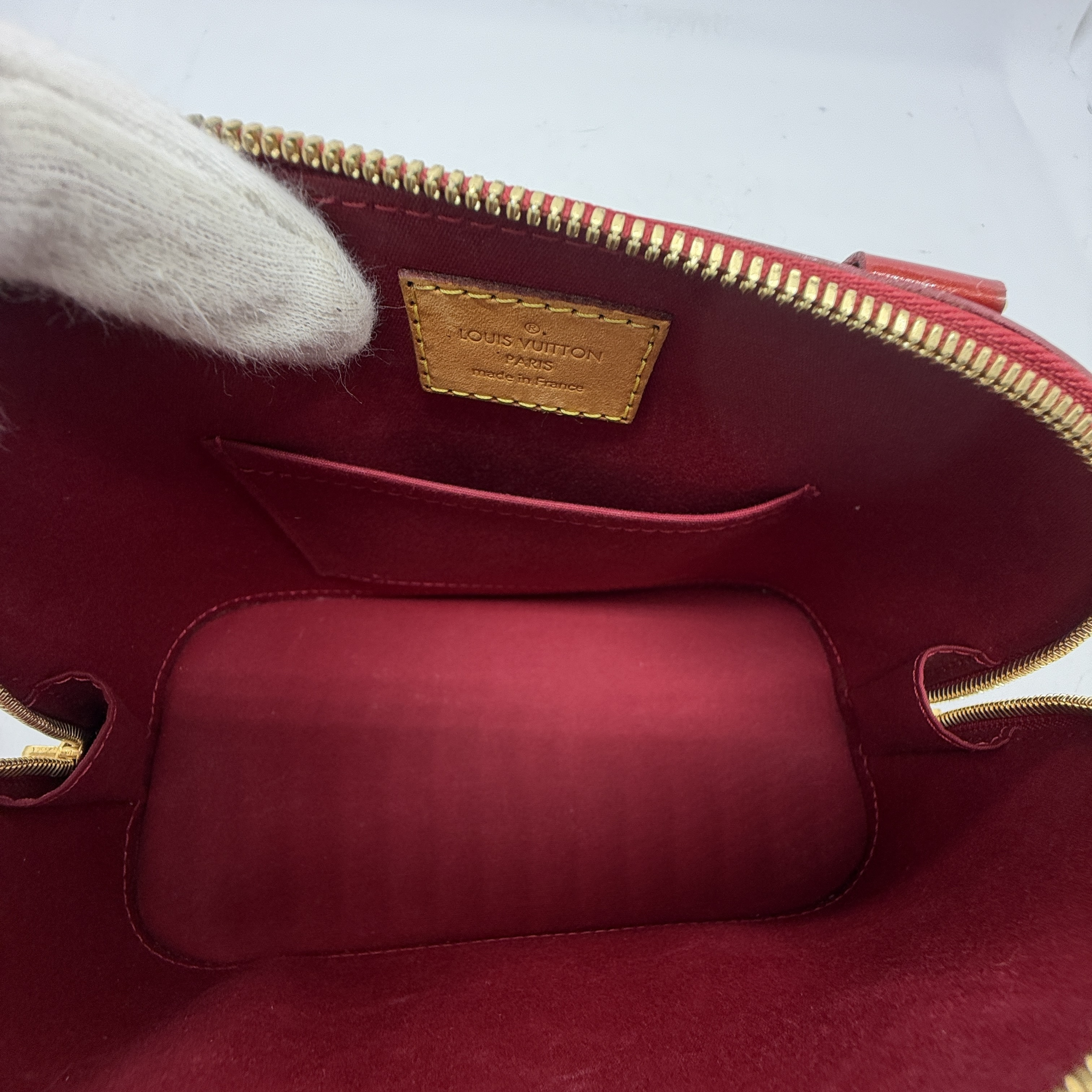 Monogram Vernis Alma BB 2-Way Shoulder Bag — view 14