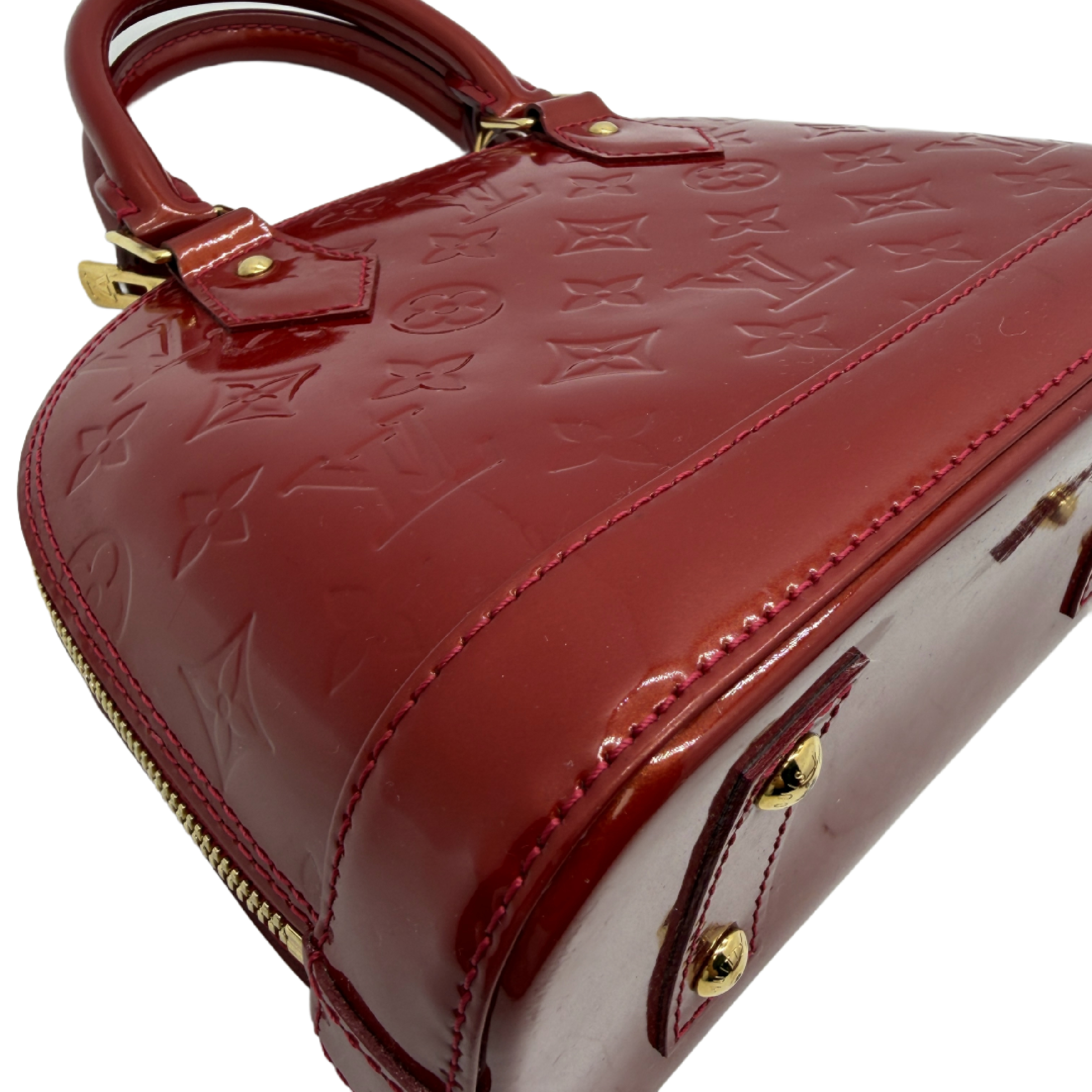 Monogram Vernis Alma BB 2-Way Shoulder Bag — view 5