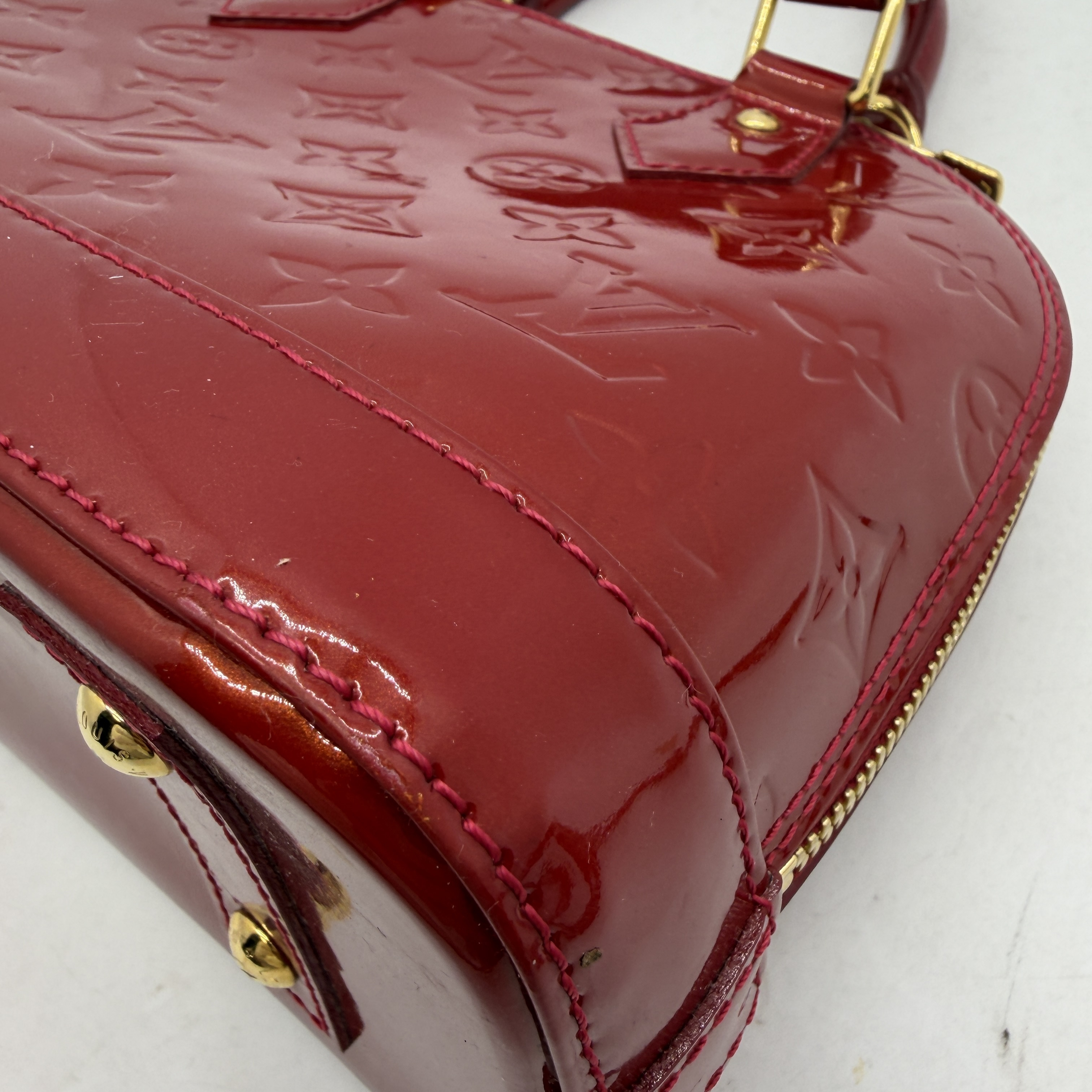 Monogram Vernis Alma BB 2-Way Shoulder Bag — view 9