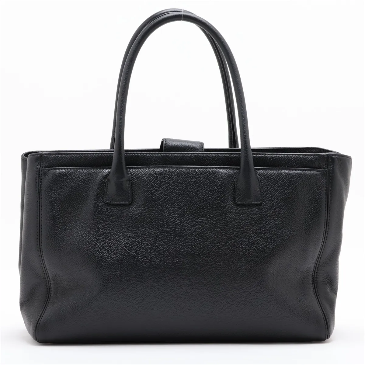 Executive Leather 2-Way Handbag, Black with Gold Hardware, Item Number 18023968 (Serial Number 18) — view 2