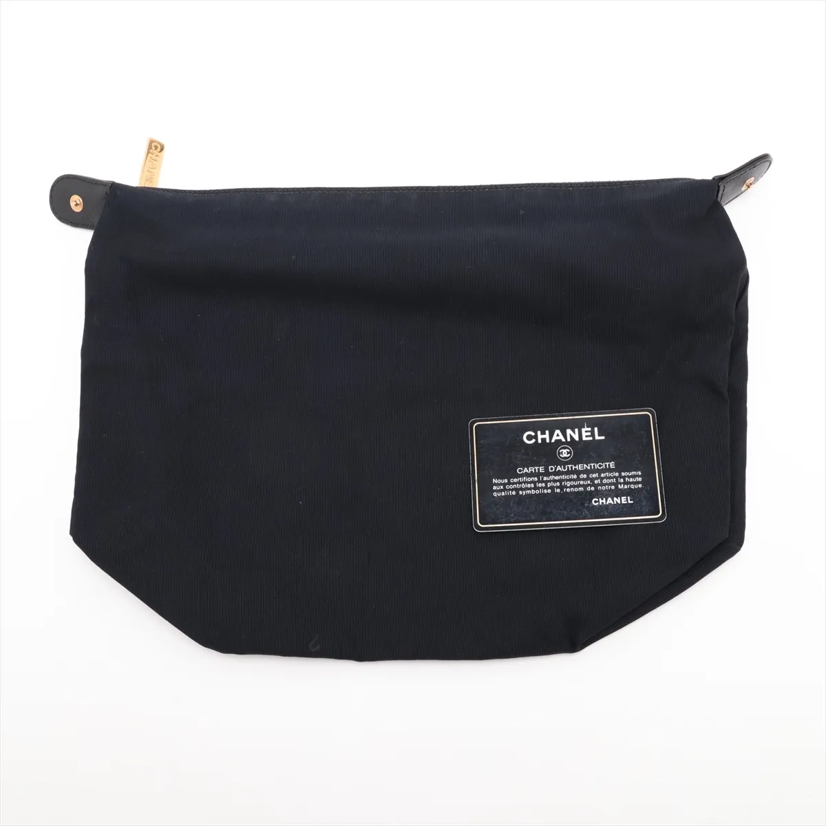Executive Leather 2-Way Handbag, Black with Gold Hardware, Item Number 18023968 (Serial Number 18) — view 15