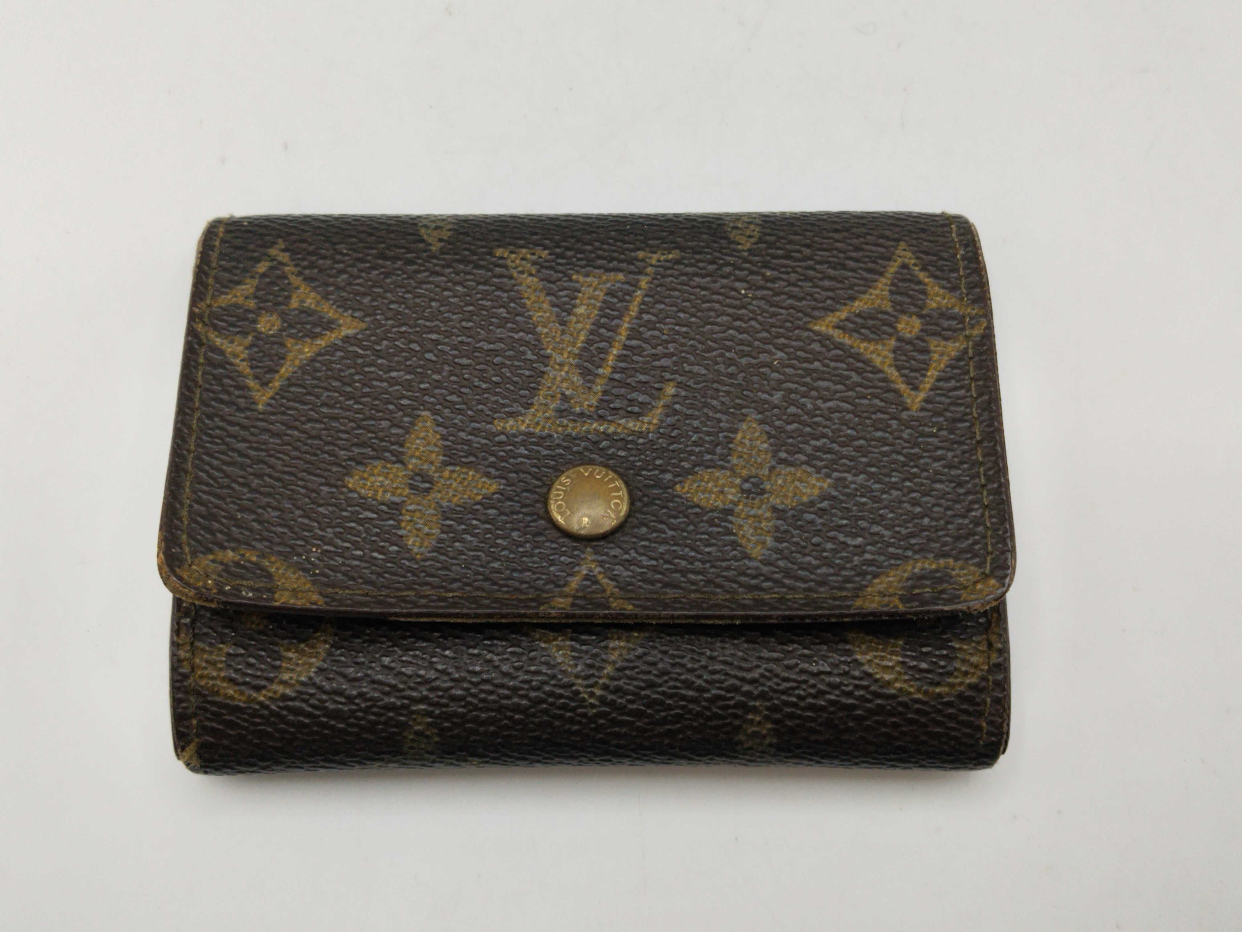 Monogram Portemonnaie Plat Coin Case (Considering Year of Manufacture)
