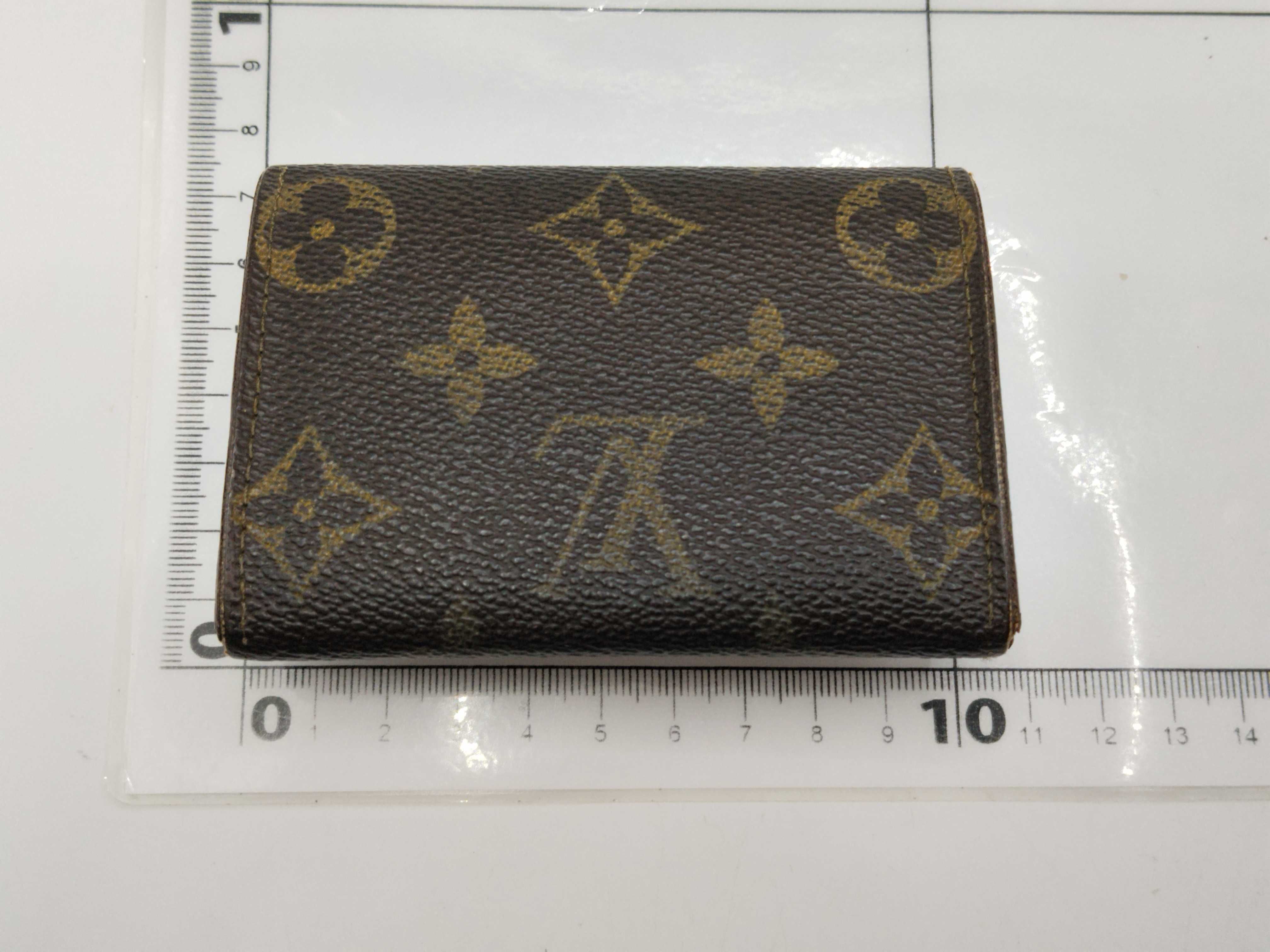 Monogram Portemonnaie Plat Coin Case (Considering Year of Manufacture) — view 2