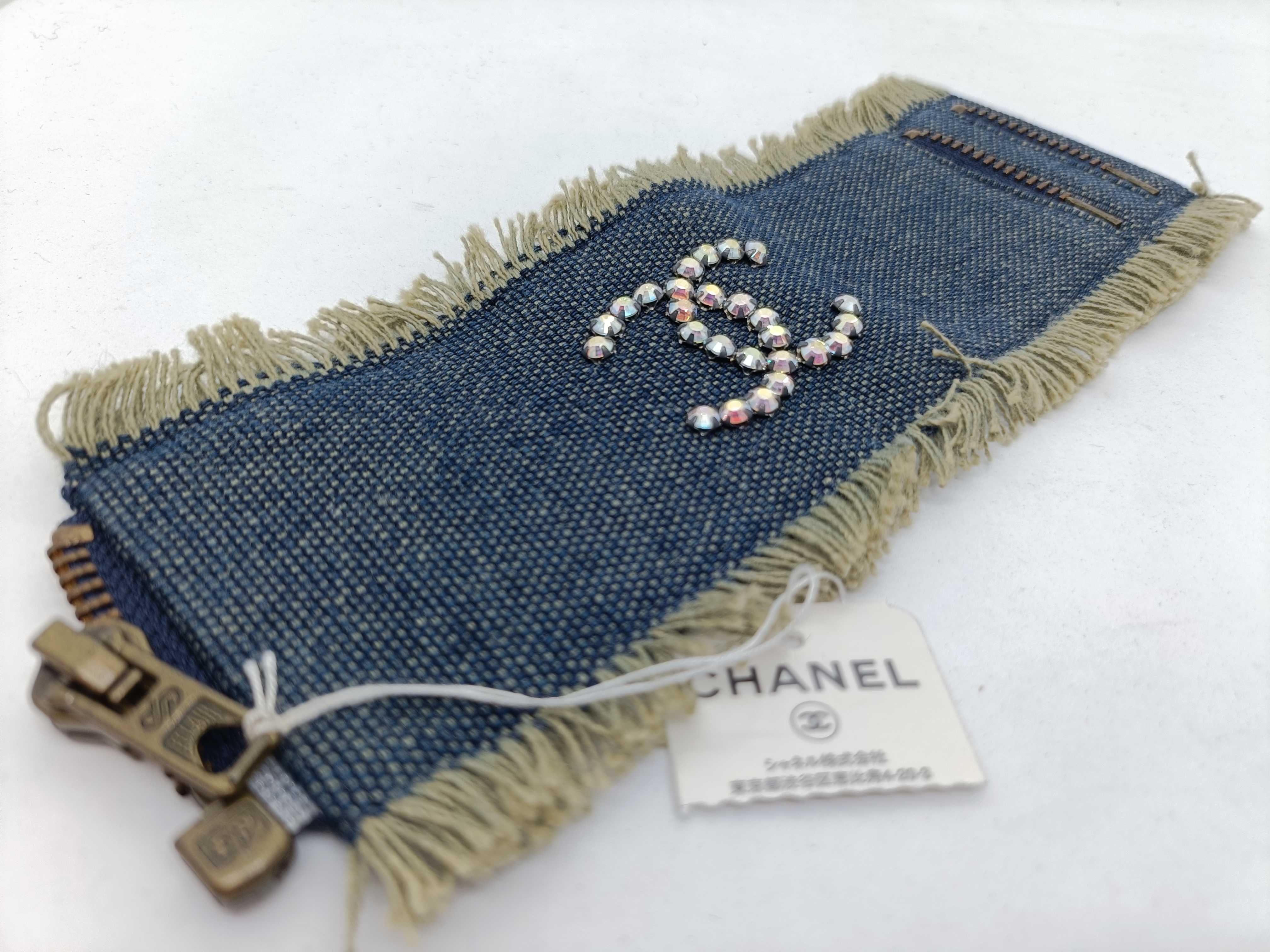 Denim Rhinestone Coco Mark Bracelet (Bracelet/Bangle) — view 10