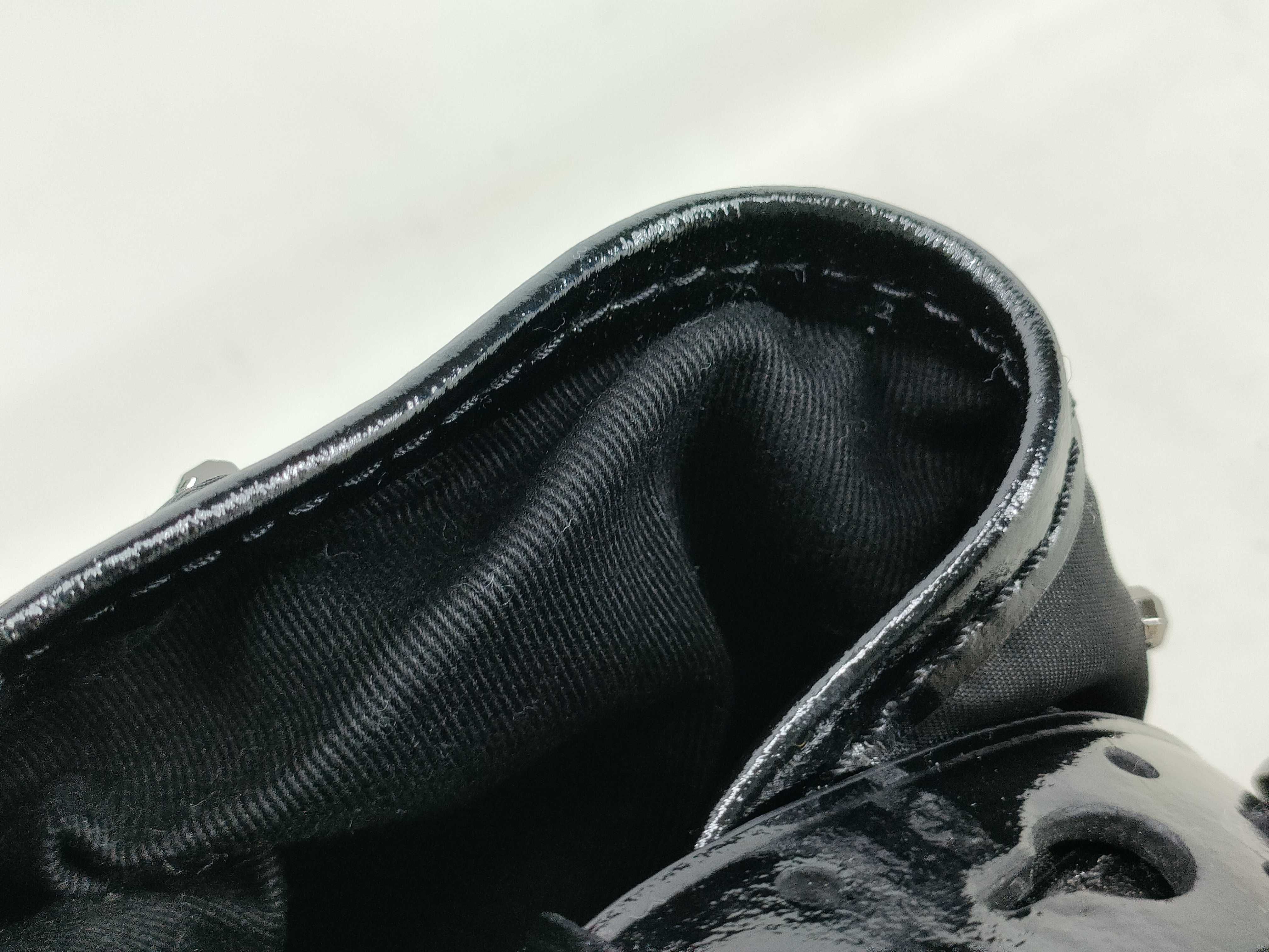 Studded Bag, Black Nylon Handbag — view 13