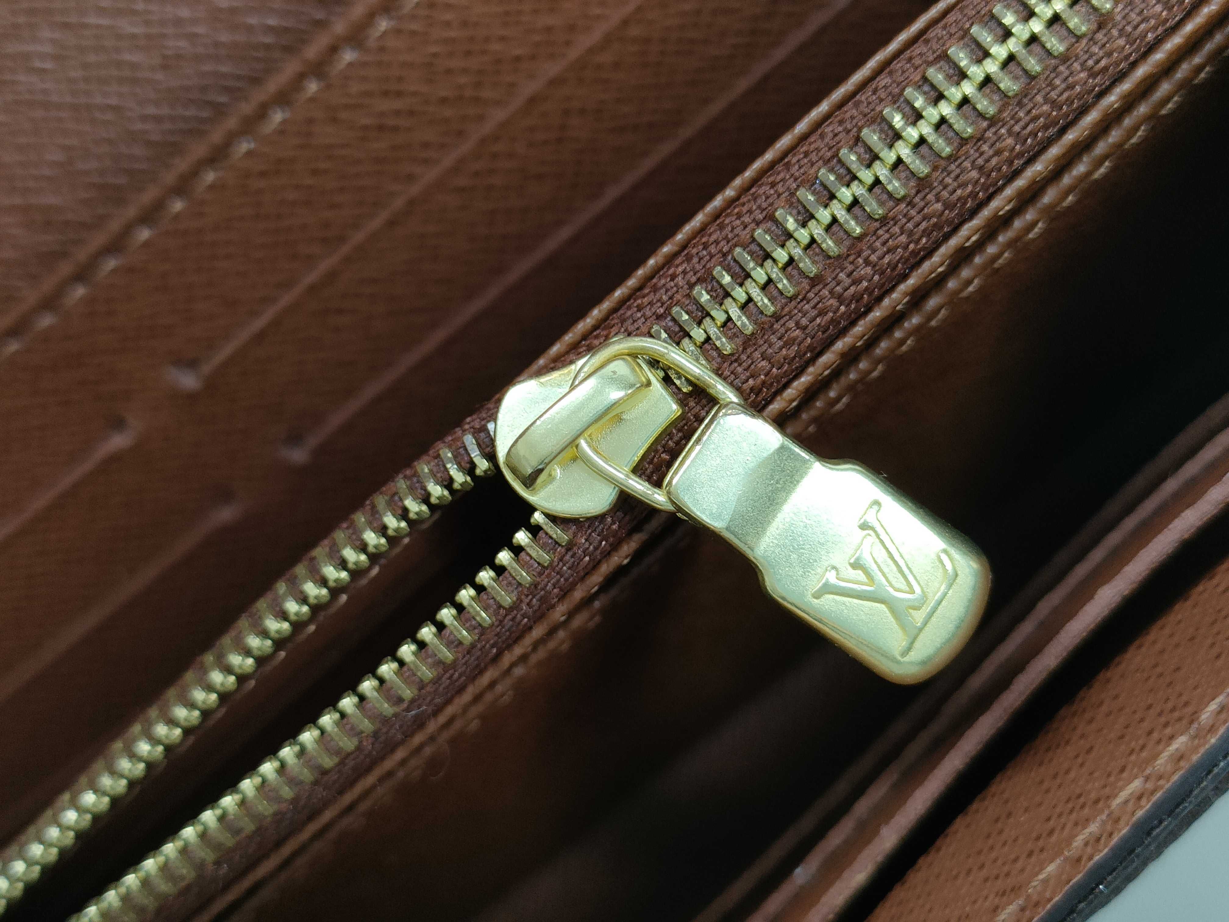 Monogram Louis Vuitton Monogram Portefeuille Sarah M60531 CA4104 Wallet — view 14