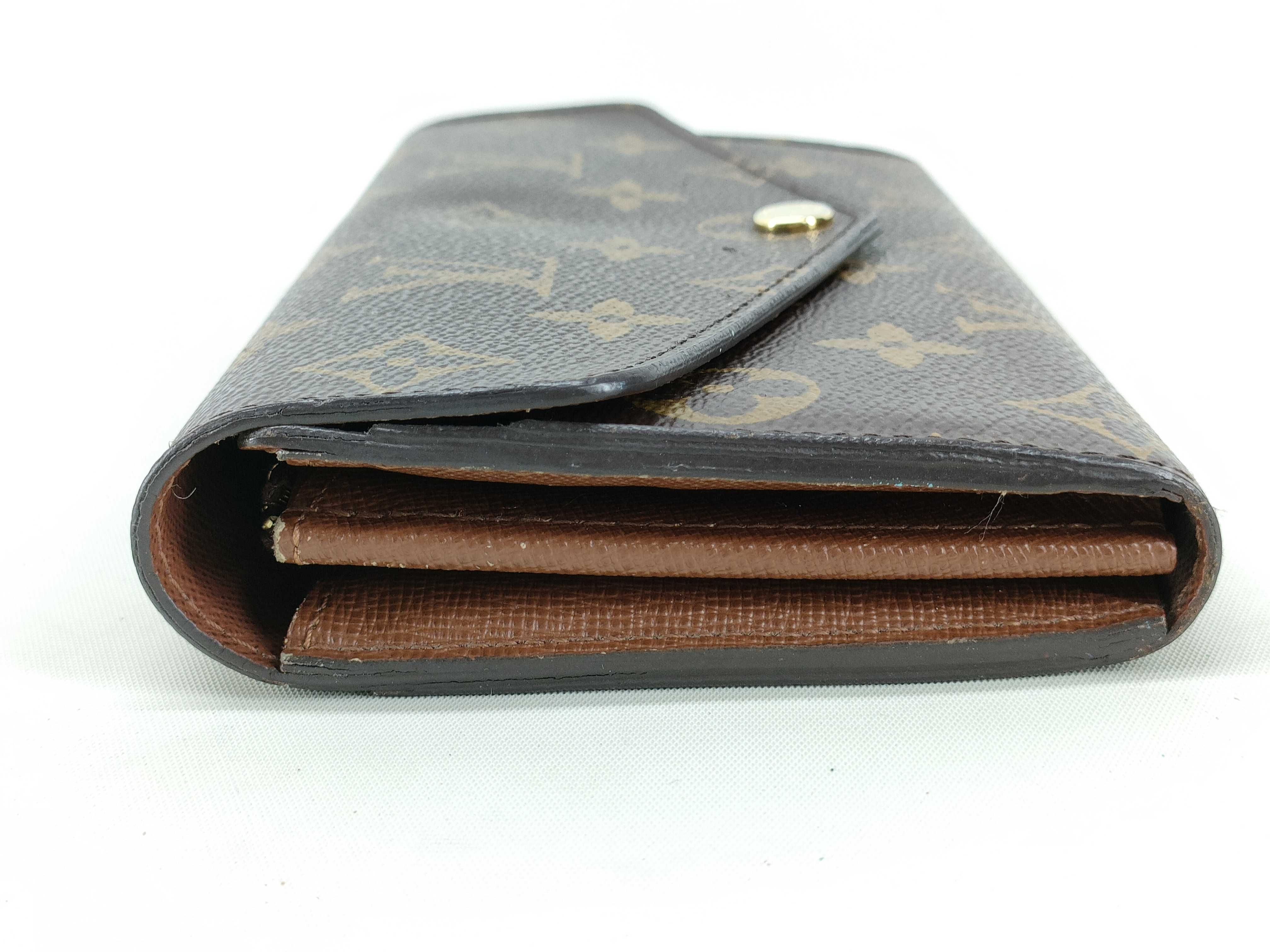 Monogram Louis Vuitton Monogram Portefeuille Sarah M60531 CA4104 Wallet — view 5