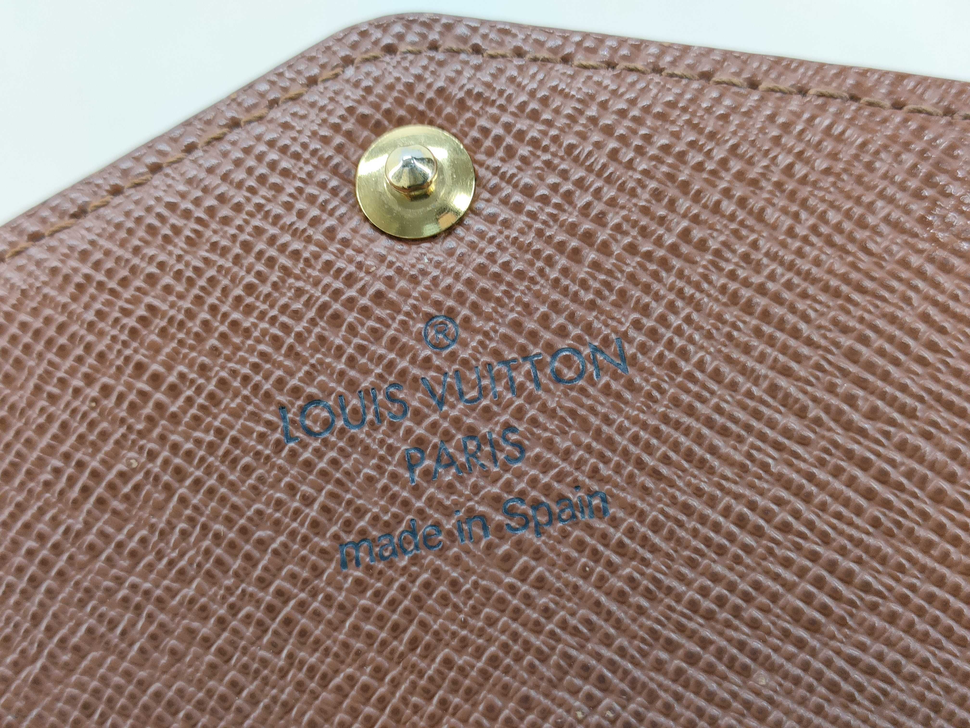 Monogram Louis Vuitton Monogram Portefeuille Sarah M60531 CA4104 Wallet — view 8