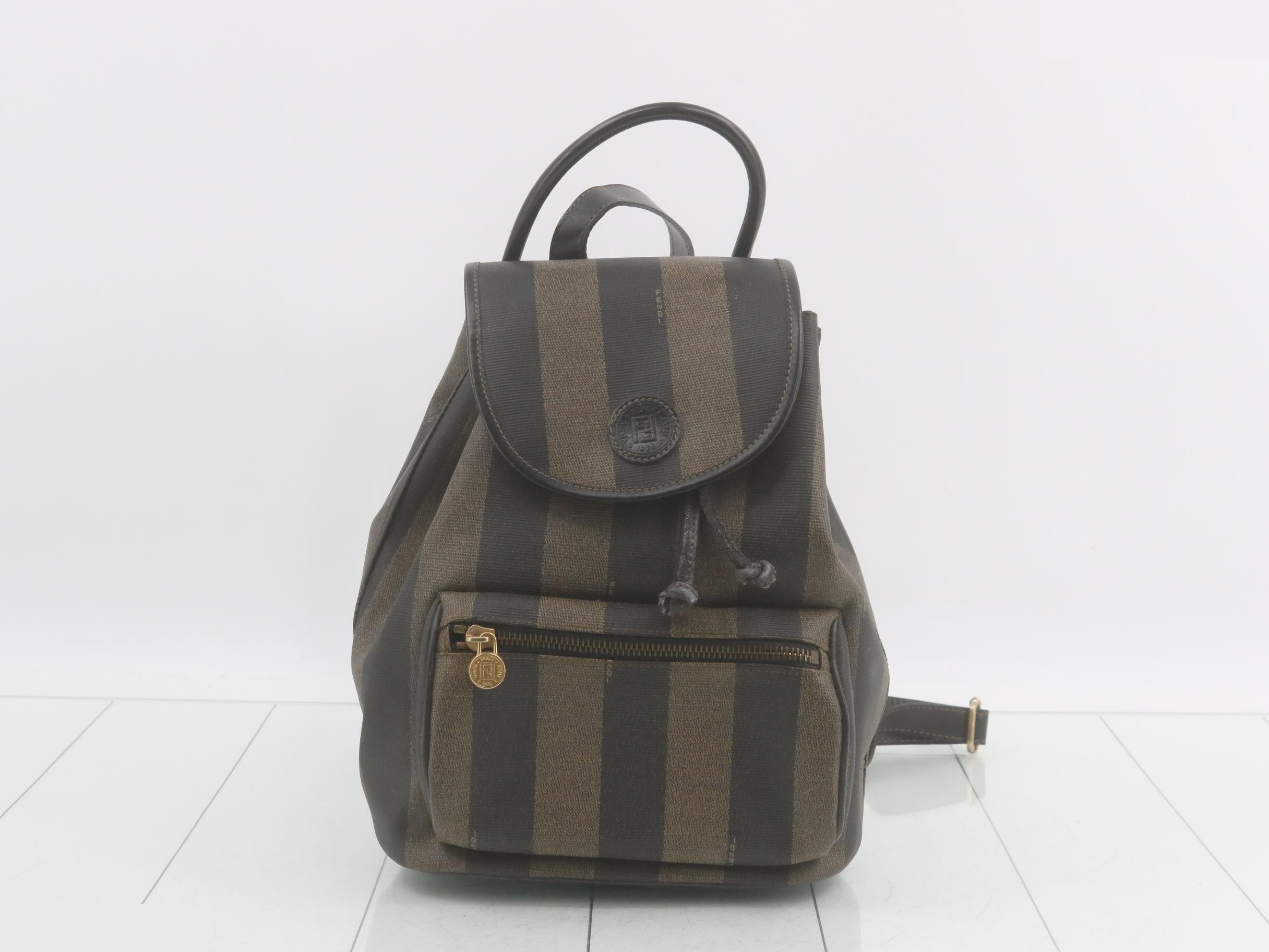 Pecan PVC Backpack