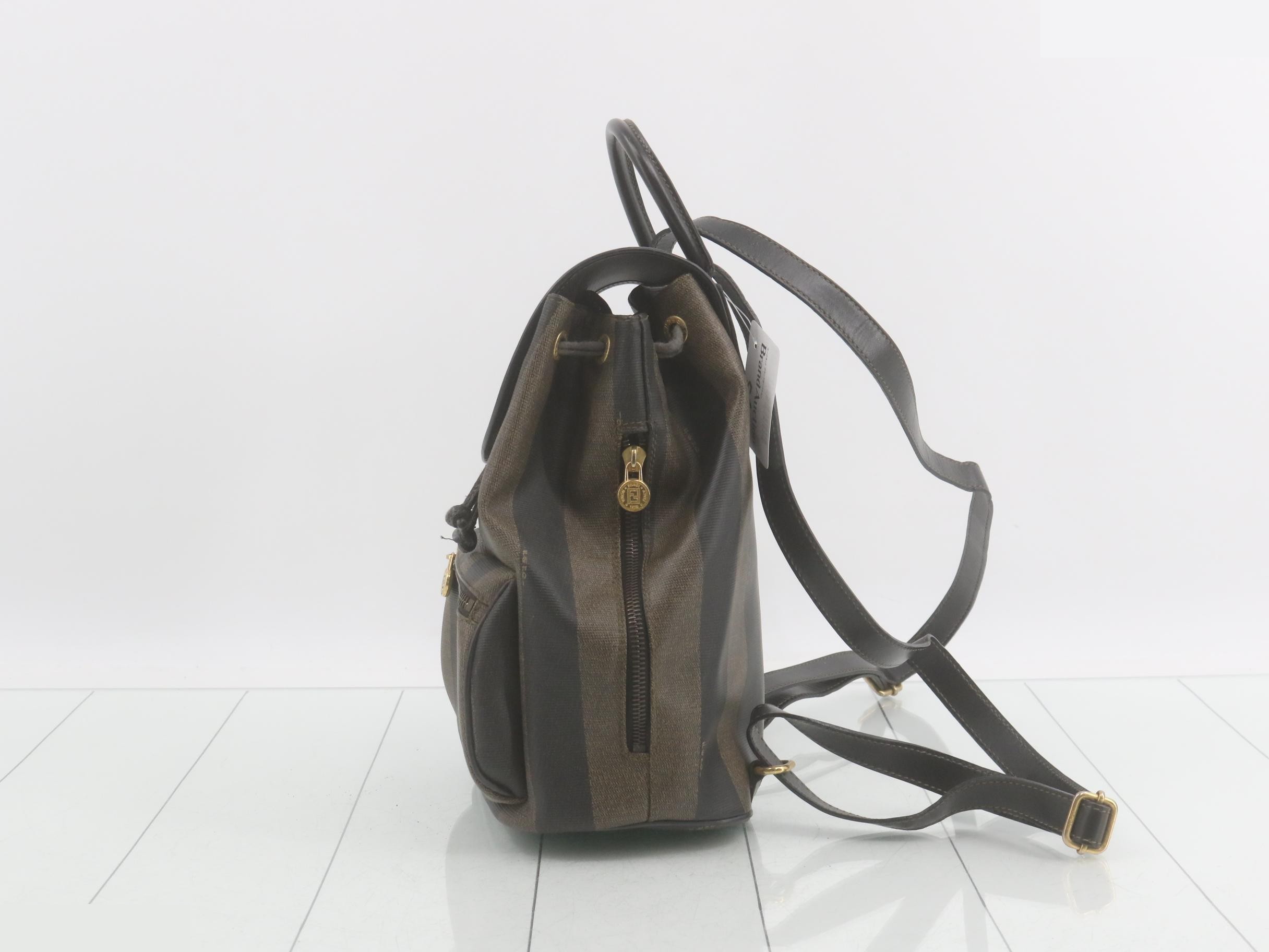 Pecan PVC Backpack — view 3
