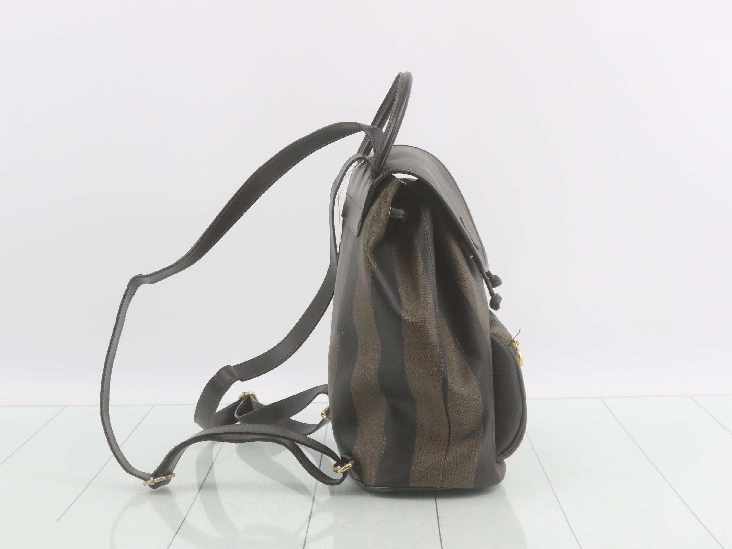Pecan PVC Backpack — view 4