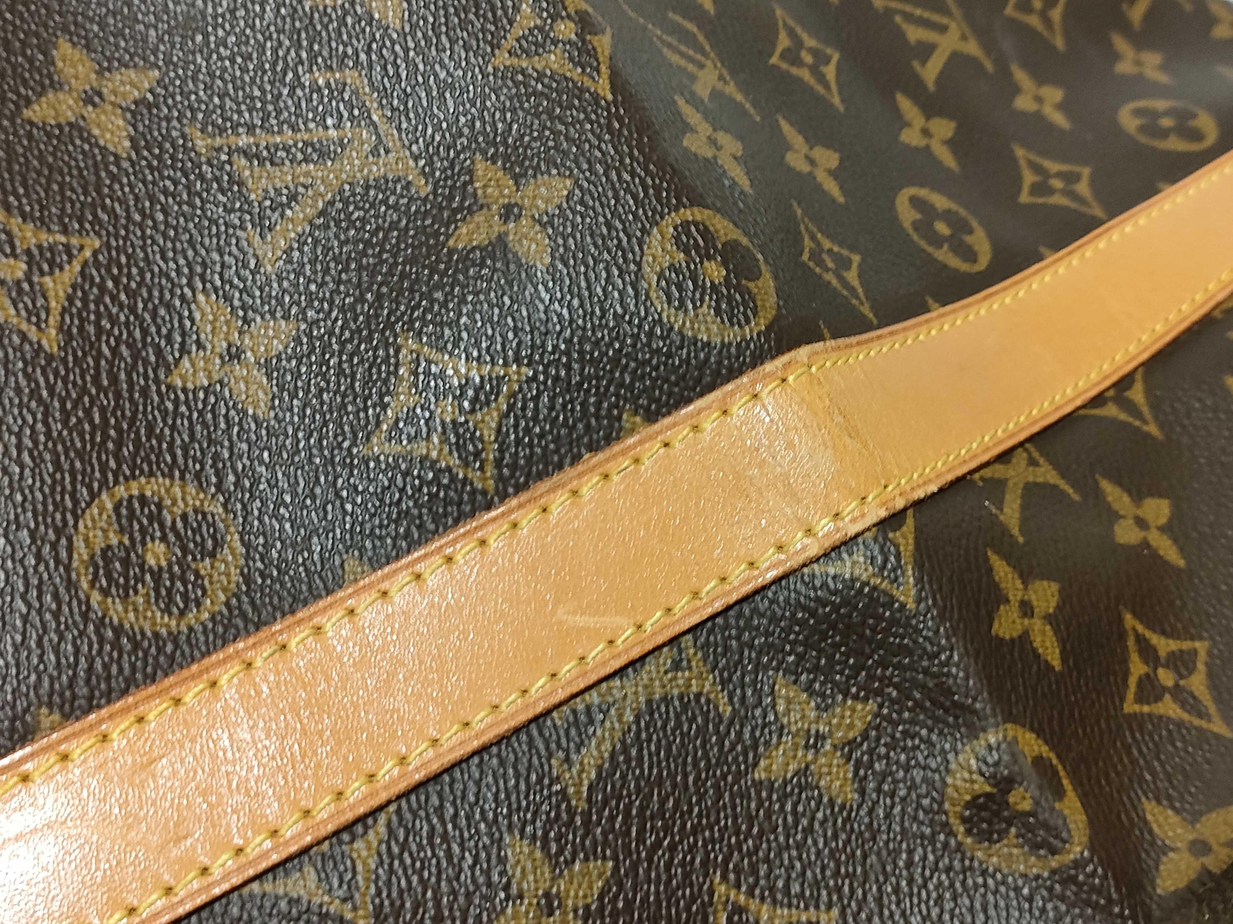 Monogram Keepall 55 M41424 (Serial number unclear) Brown Boston Bag — view 14