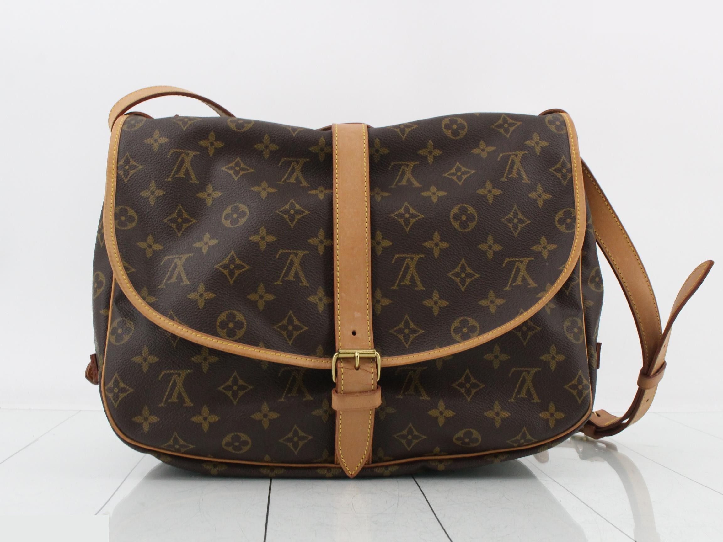 Monogram Saumur 35 Shoulder Bag — view 2