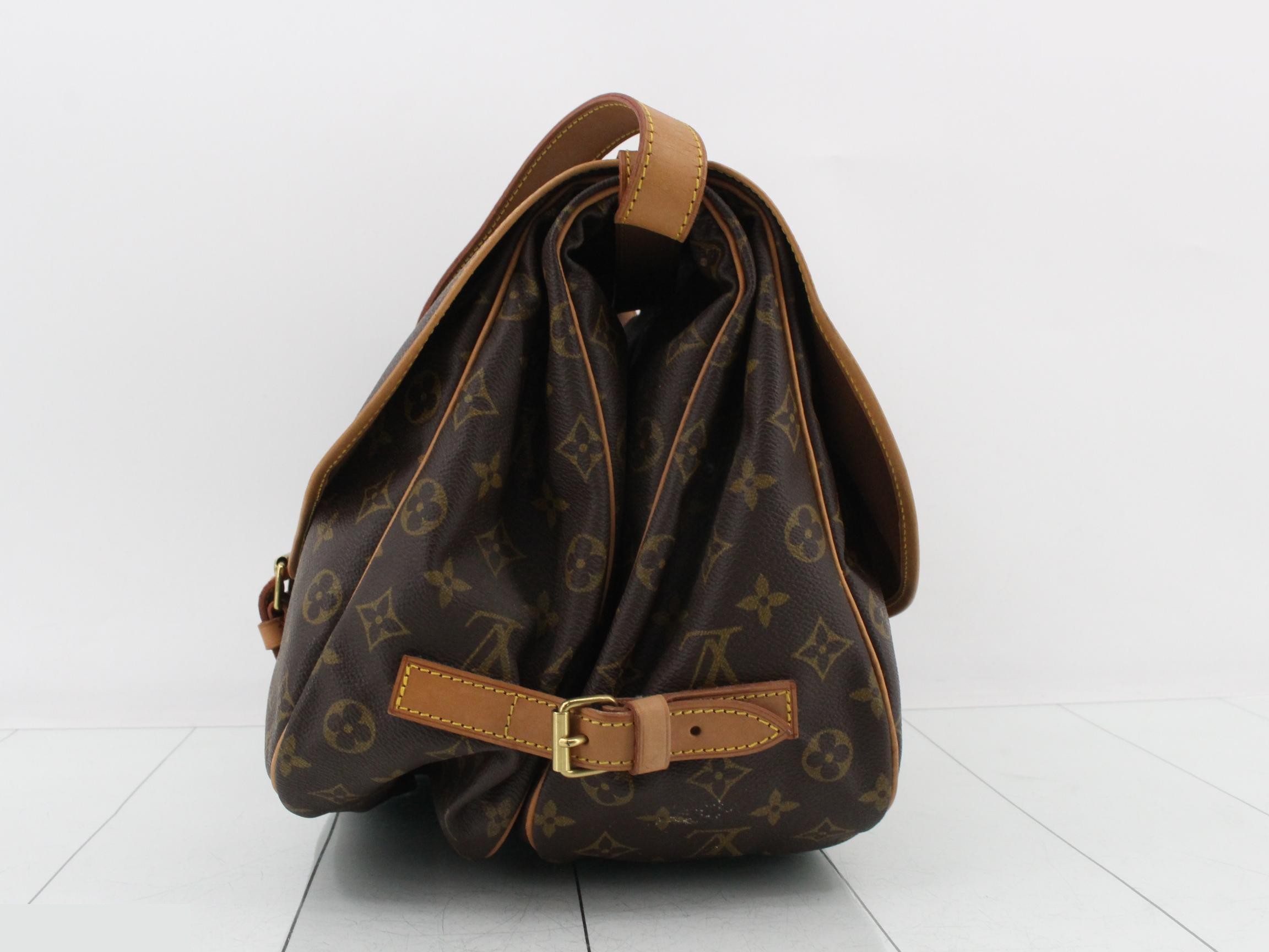 Monogram Saumur 35 Shoulder Bag — view 3
