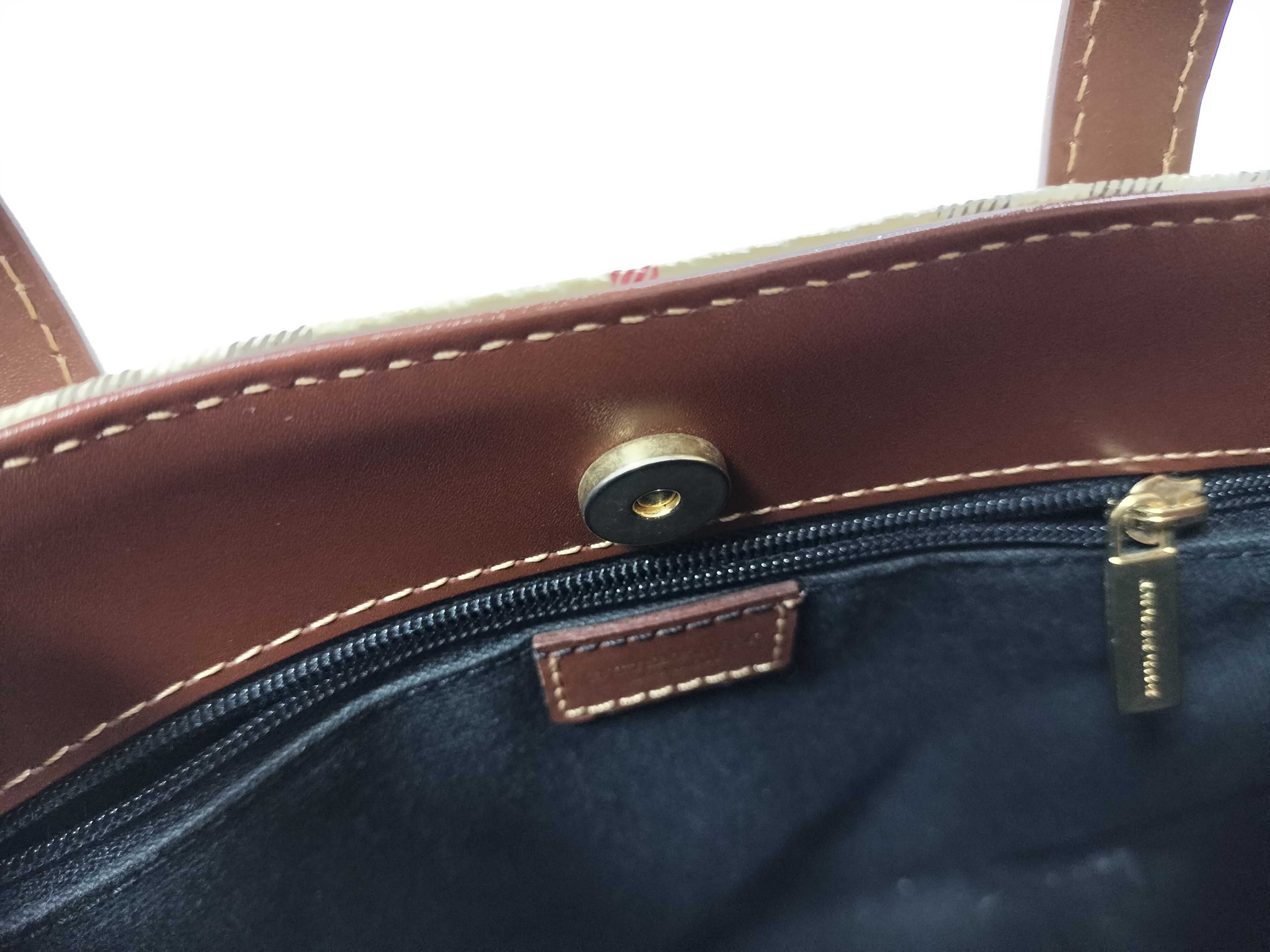 London Nova Check PVC Mini Tote Bag — view 12