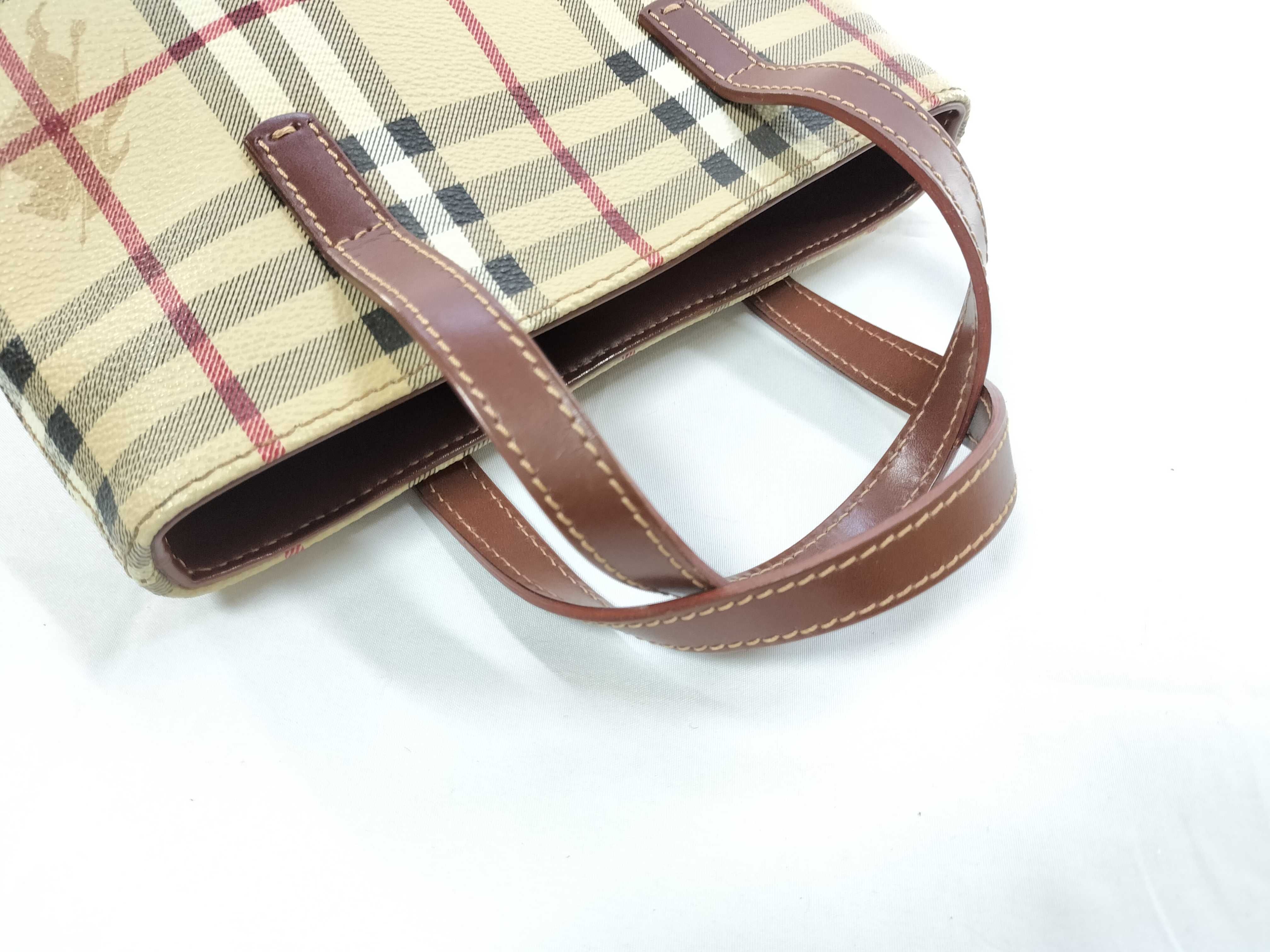 London Nova Check PVC Mini Tote Bag — view 3