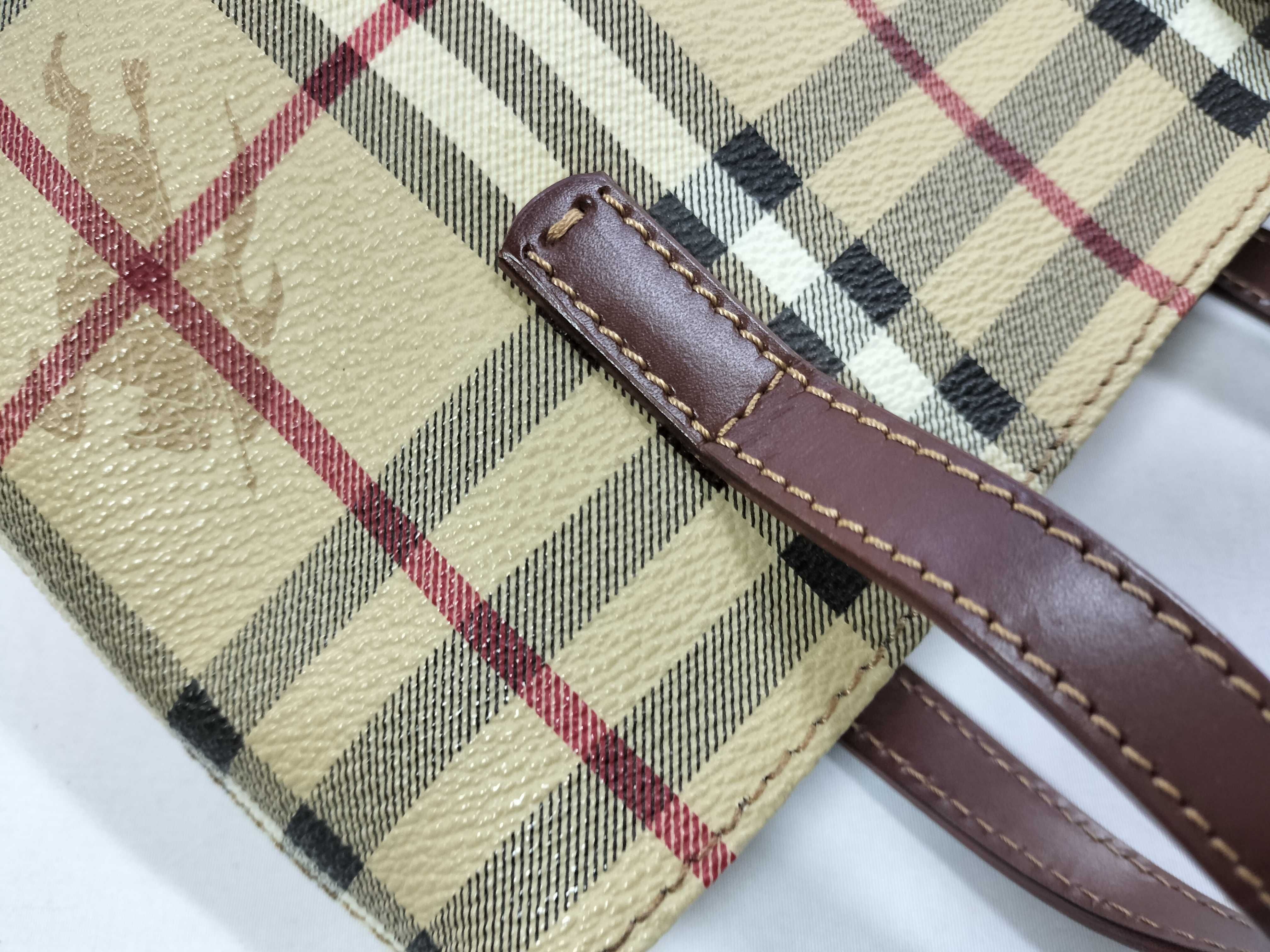 London Nova Check PVC Mini Tote Bag — view 5