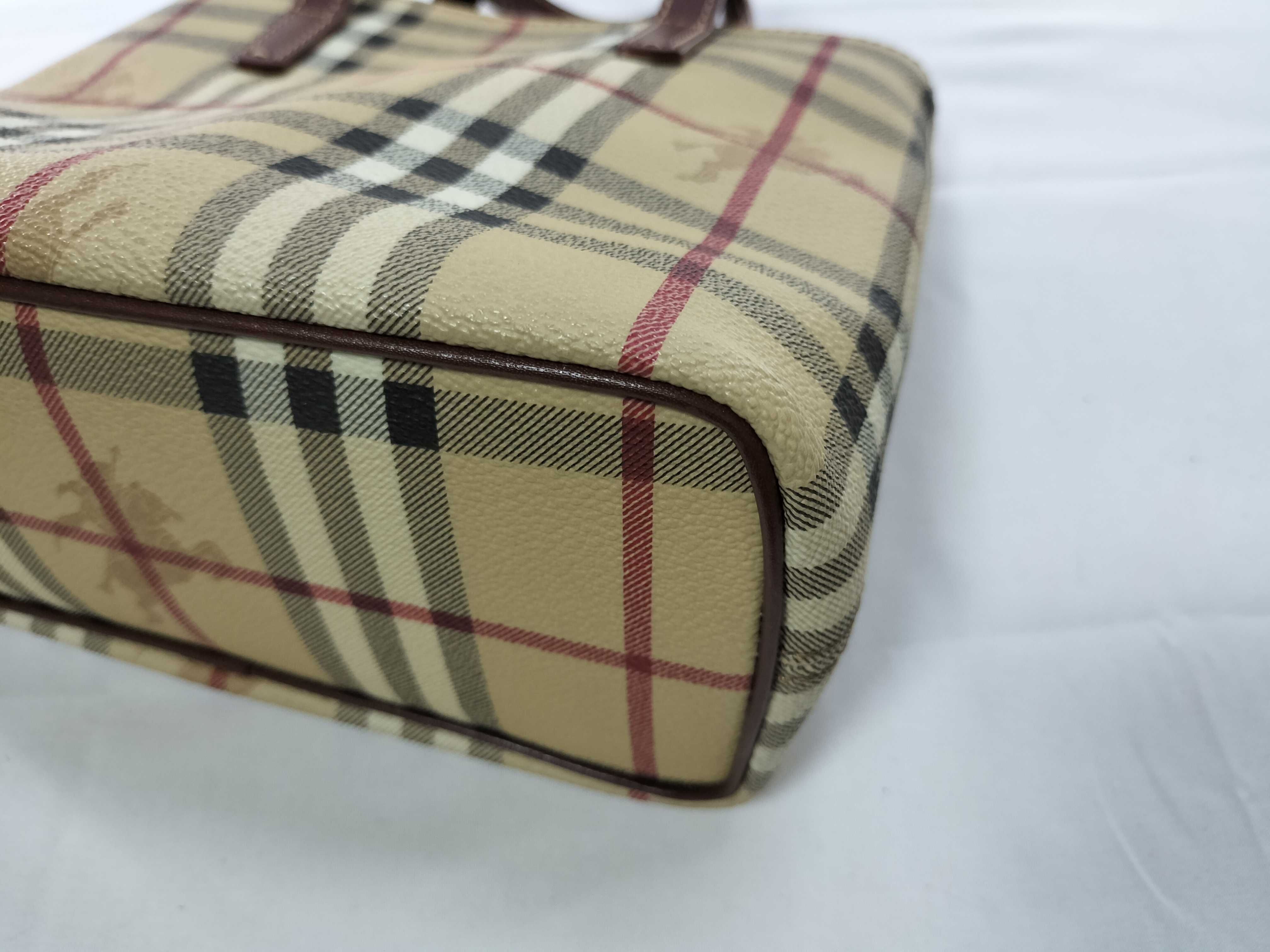 London Nova Check PVC Mini Tote Bag — view 6