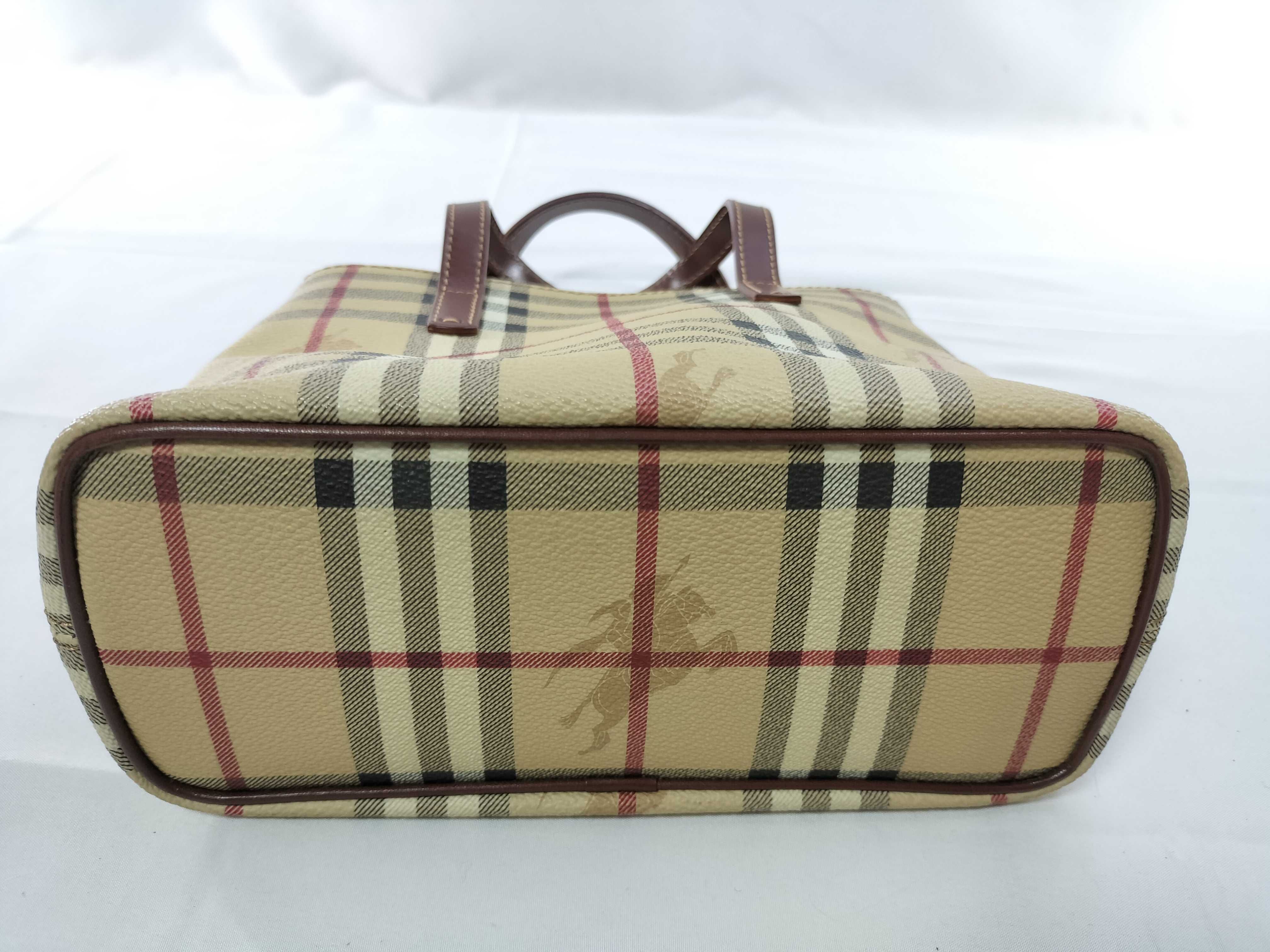 London Nova Check PVC Mini Tote Bag — view 7