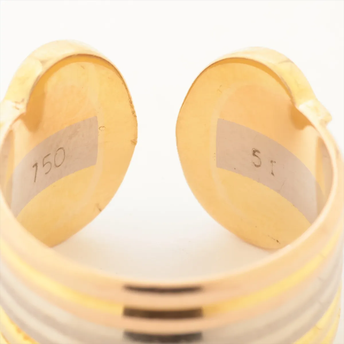 2C Ring 750(YG×PG×WG) 6.9g 51 729215 — view 4