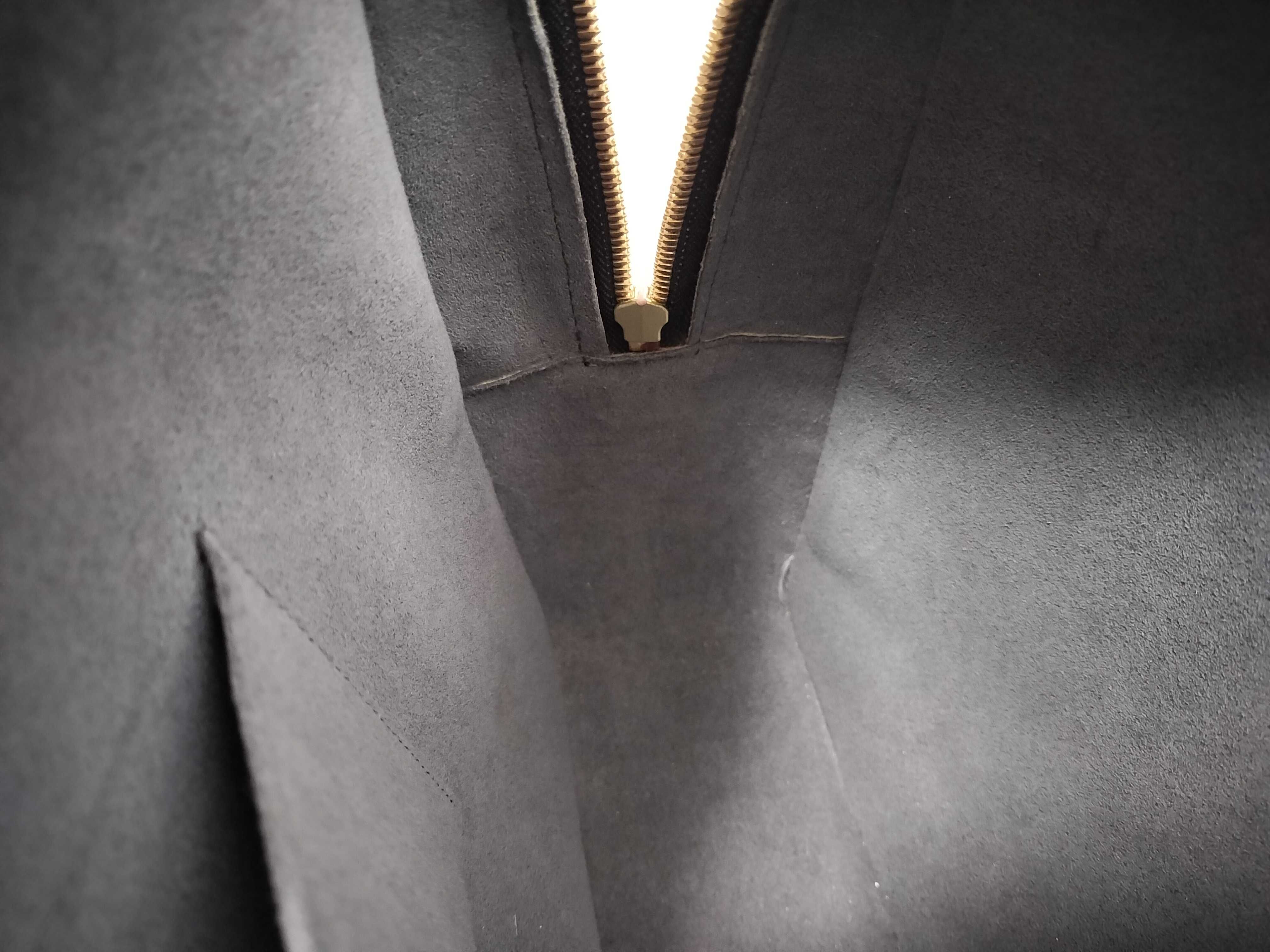 Epi Leather Handbag, Black — view 9